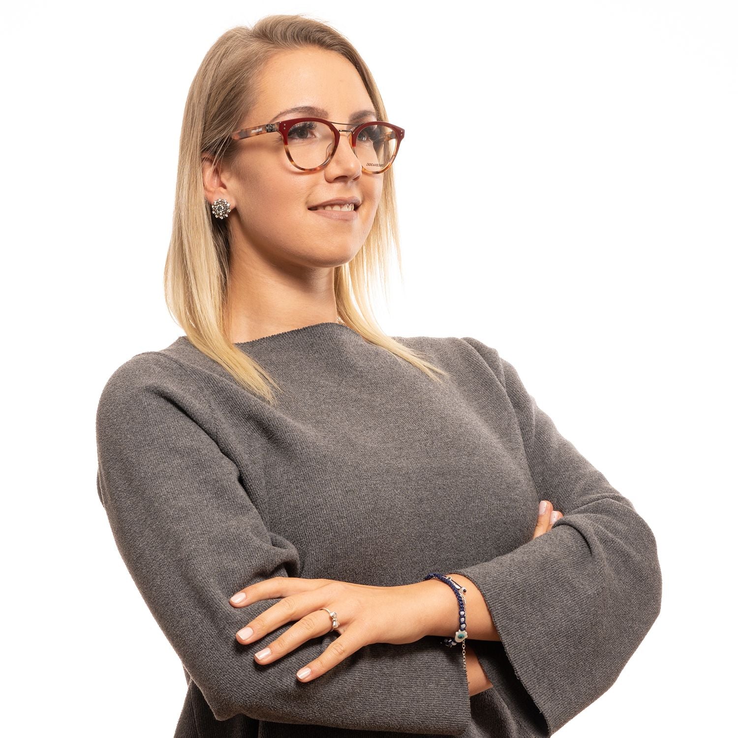 Zadig & Voltaire Red Women Optical Frames - DEA STILOSA MILANO