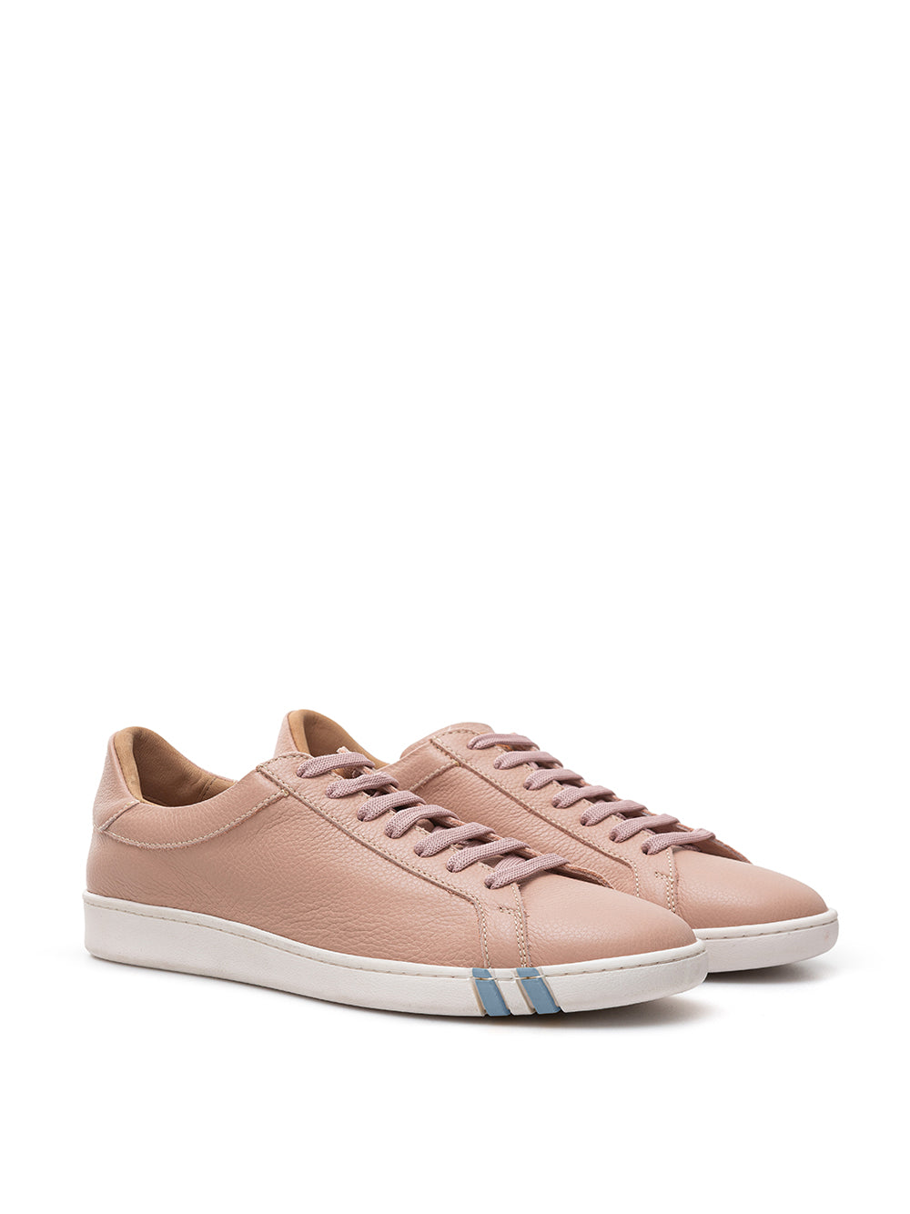 Bally Pink Leather Sneakers - DEA STILOSA MILANO