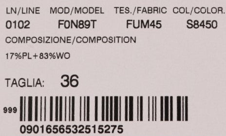 Dolce & Gabbana Black and White Fringed Wool Coat Jacket - DEA STILOSA MILANO