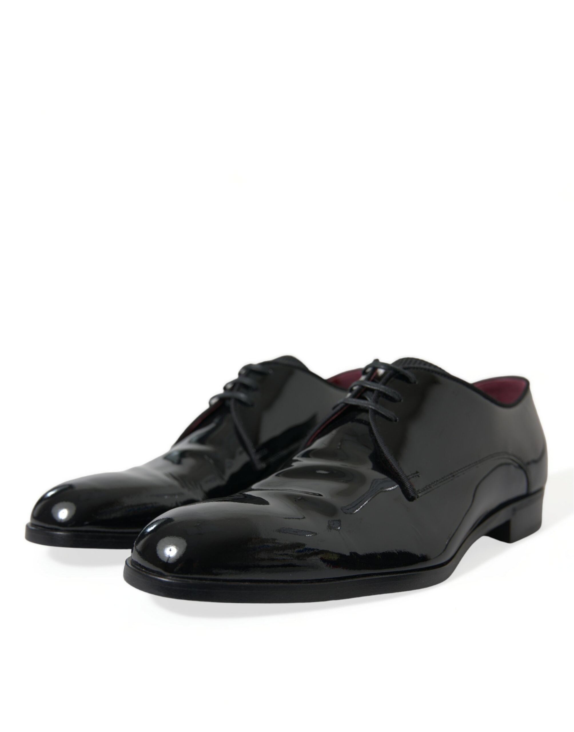 Dolce & Gabbana Black Calfskin Leather Derby Dress Shoes - DEA STILOSA MILANO
