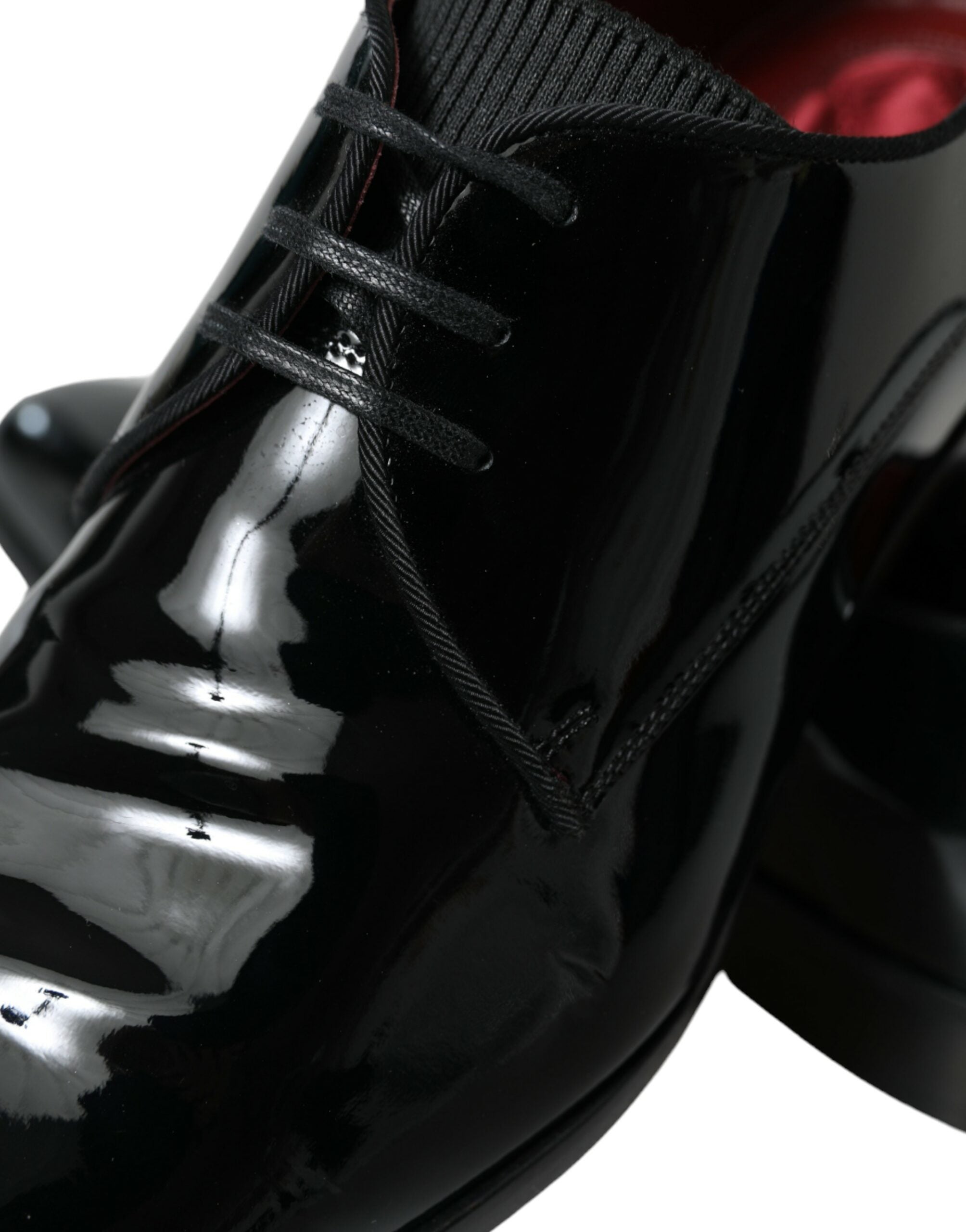 Dolce & Gabbana Black Calfskin Leather Derby Dress Shoes - DEA STILOSA MILANO