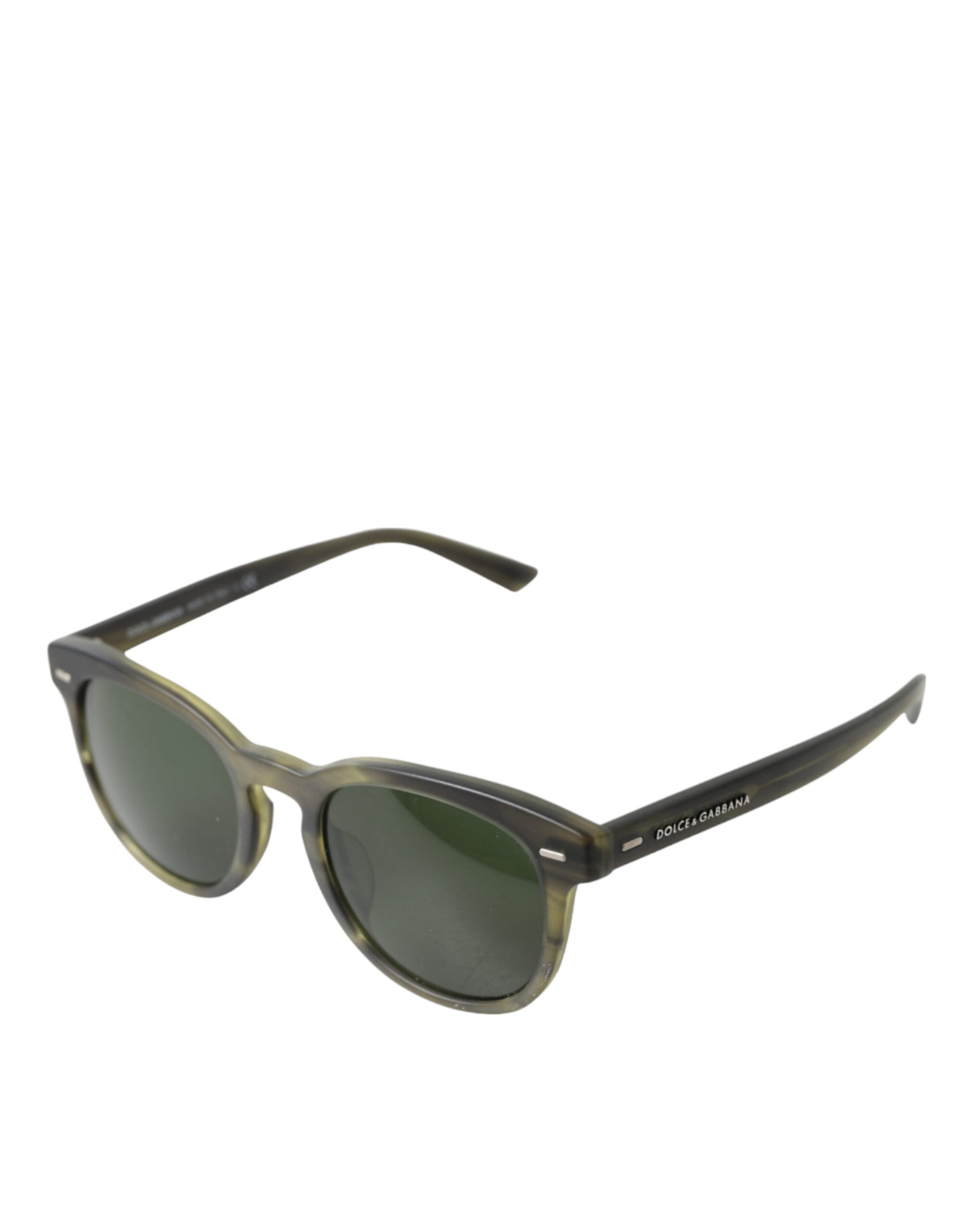 Dolce & Gabbana Green Acetate Havana Frame Lens Shades DG4245F Sunglasses - DEA STILOSA MILANO