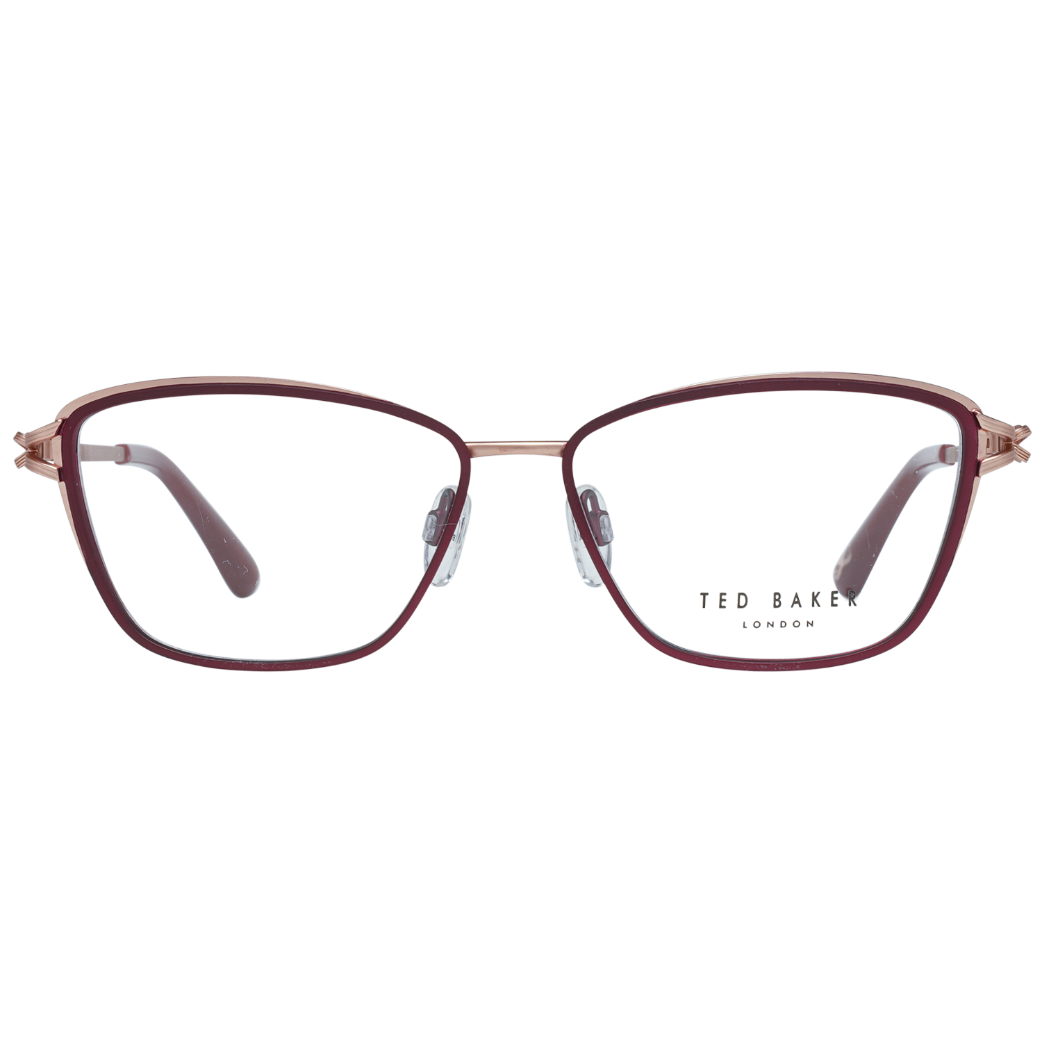 Ted Baker Burgundy Women Optical Frames - DEA STILOSA MILANO