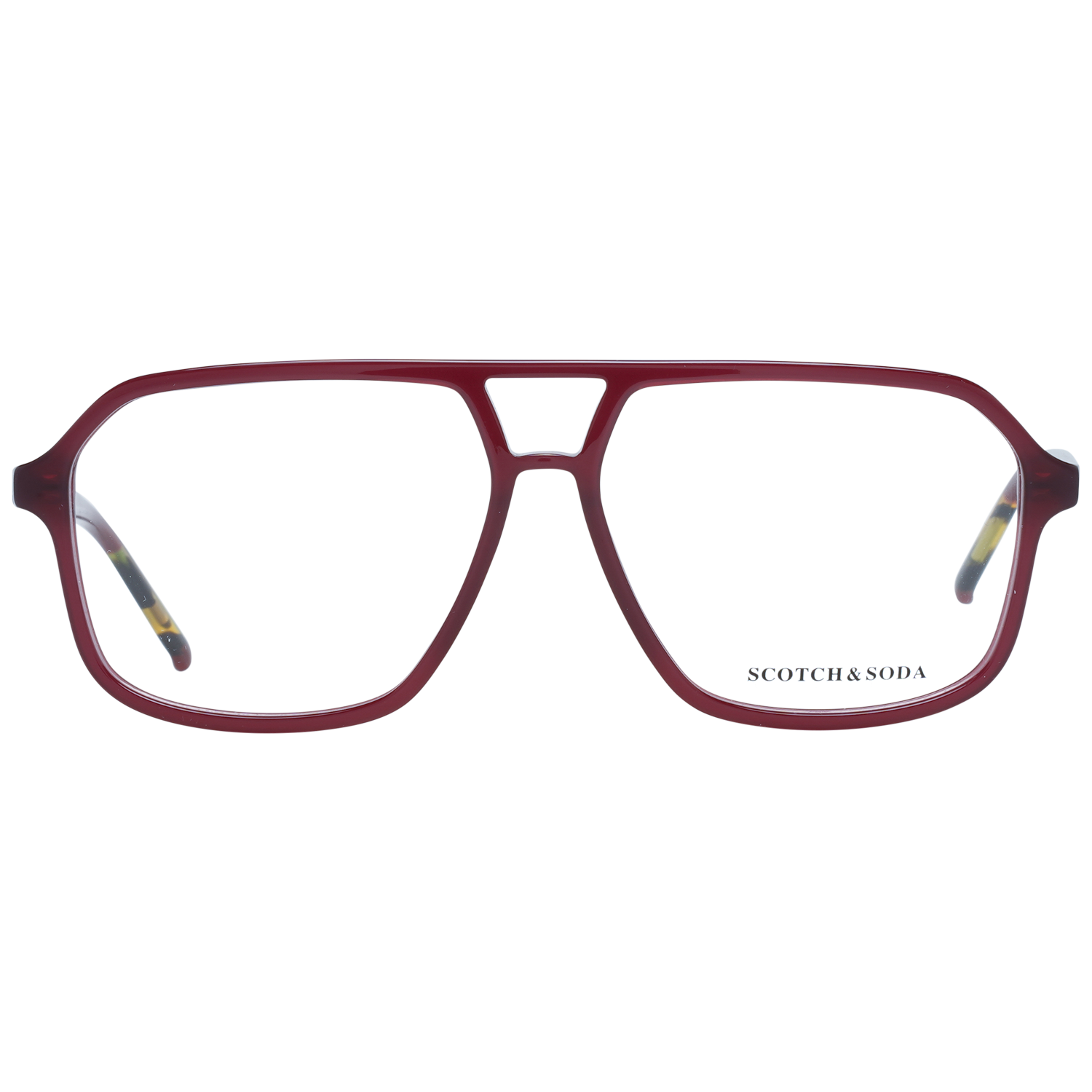Scotch & Soda Burgundy Men Optical Frames - DEA STILOSA MILANO