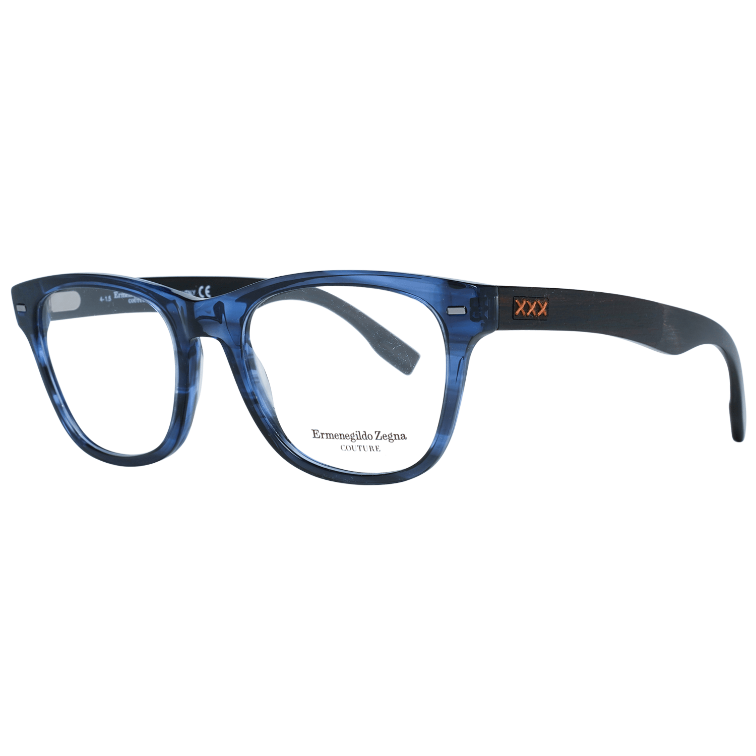 Zegna Couture Blue Men Optical Frames - DEA STILOSA MILANO