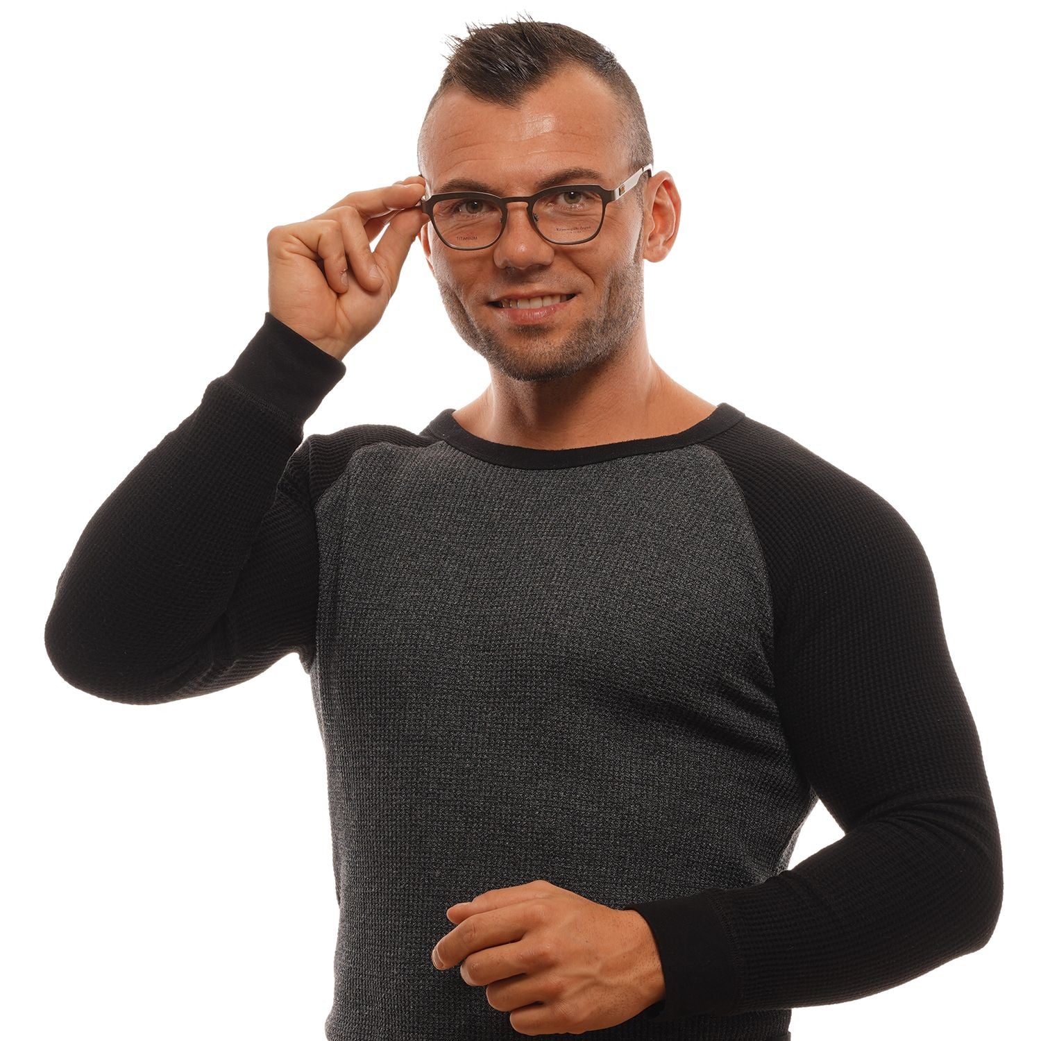 Zegna Couture Bronze Men Optical Frames - DEA STILOSA MILANO
