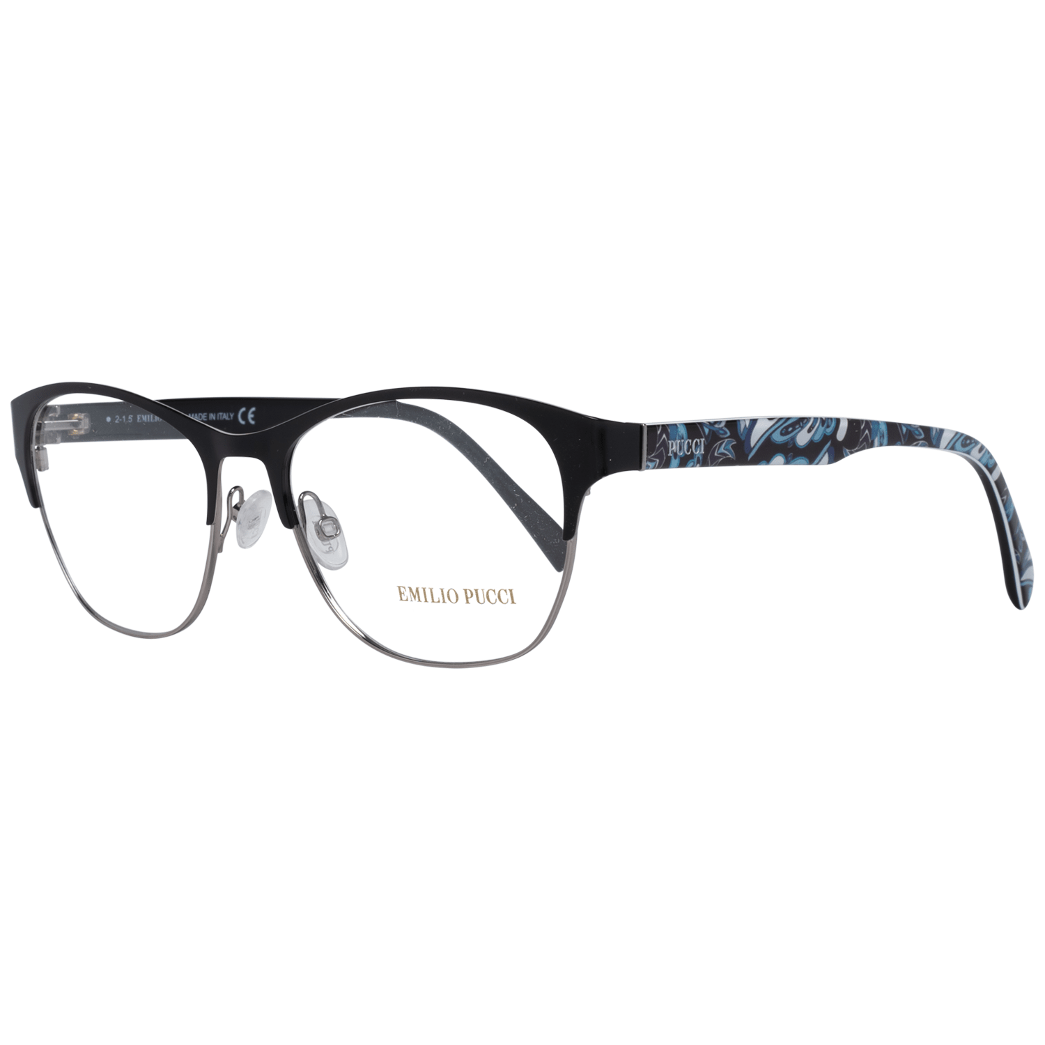 Emilio Pucci Black Women Optical Frames - DEA STILOSA MILANO