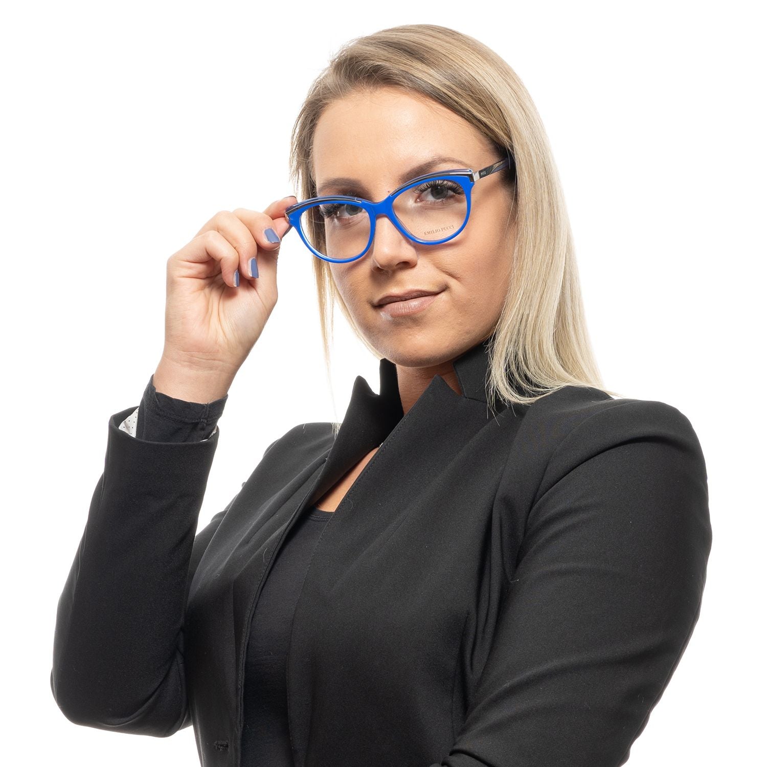 Emilio Pucci Blue Women Optical Frames - DEA STILOSA MILANO