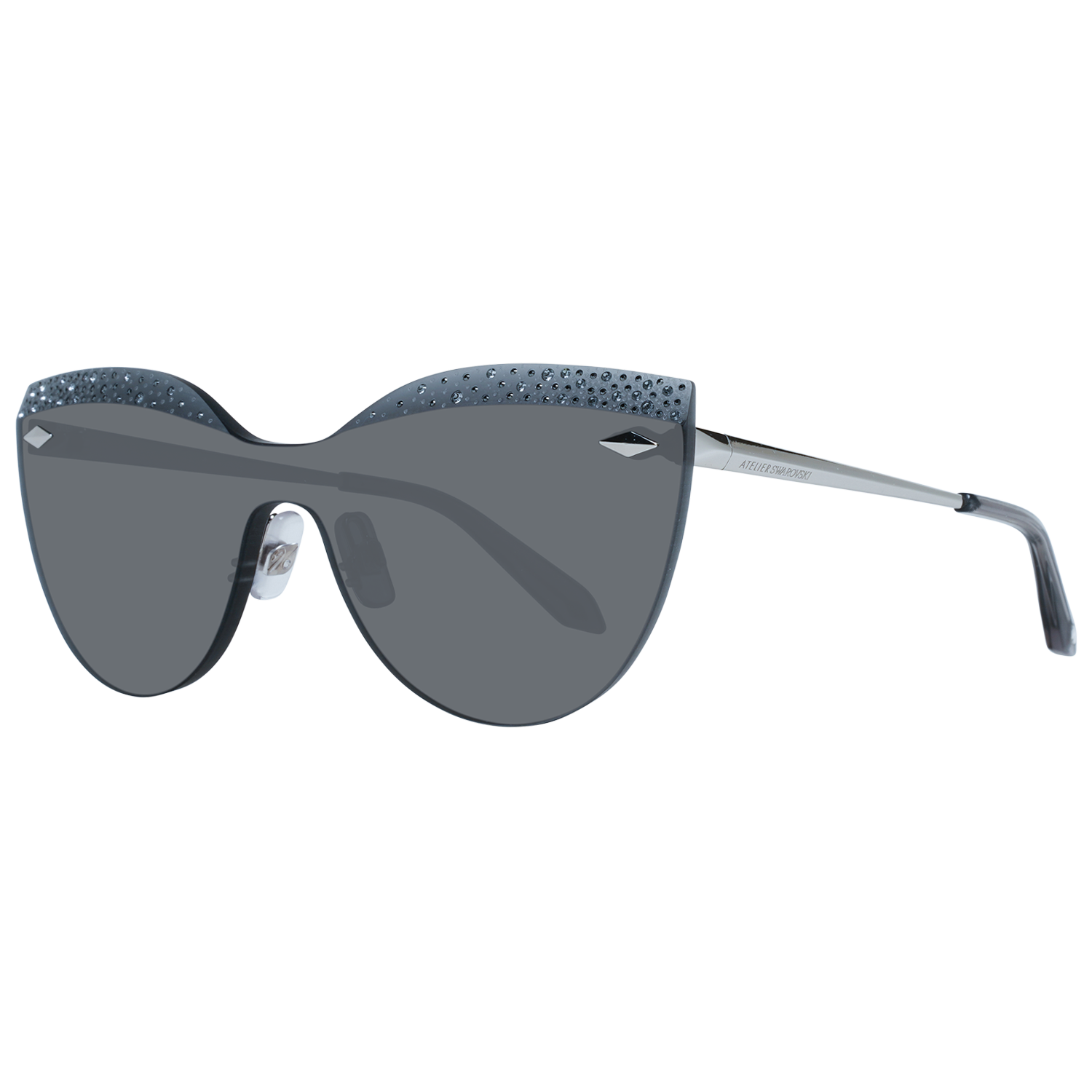 Atelier Swarovski Gray Women Sunglasses - DEA STILOSA MILANO
