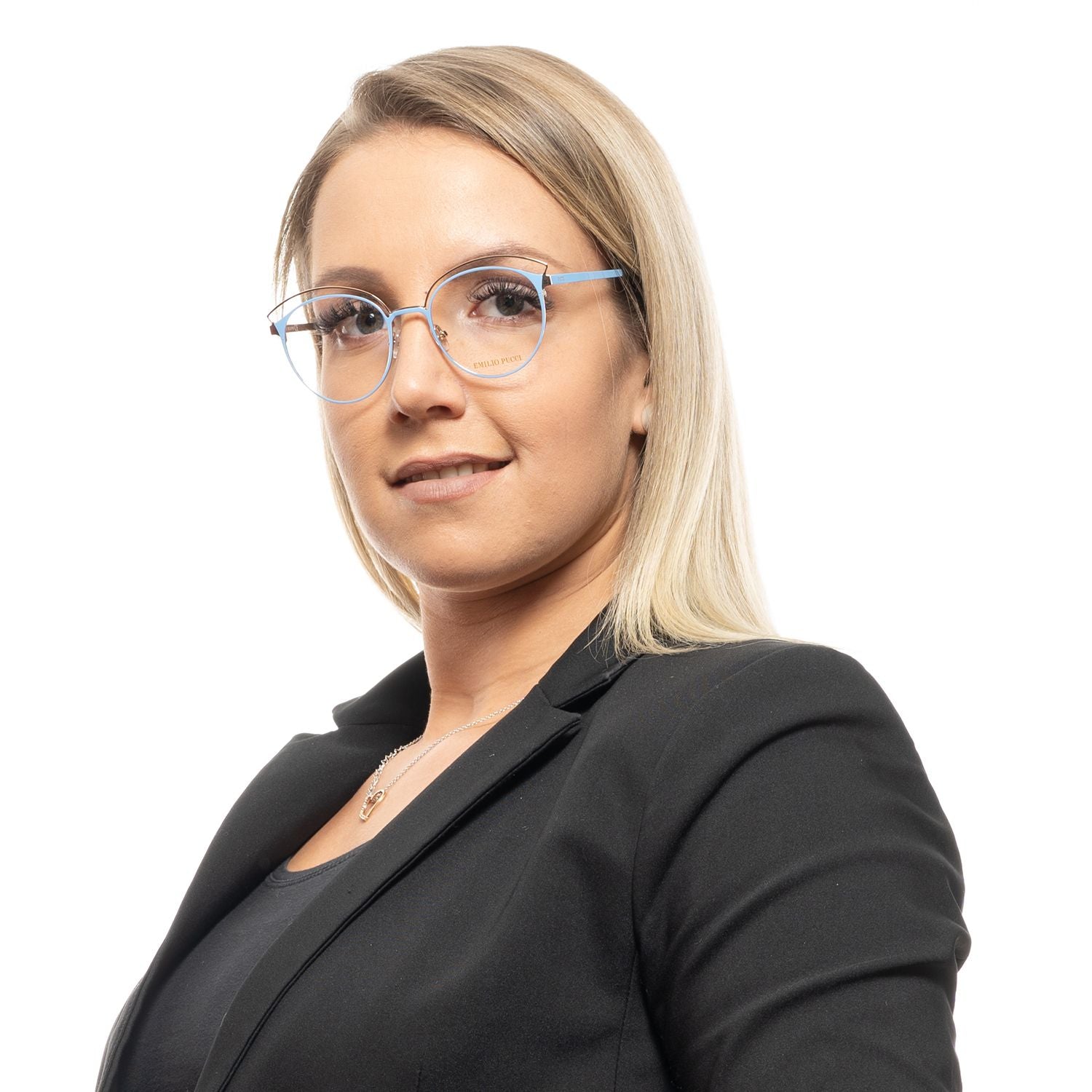 Emilio Pucci Blue Women Optical Frames - DEA STILOSA MILANO