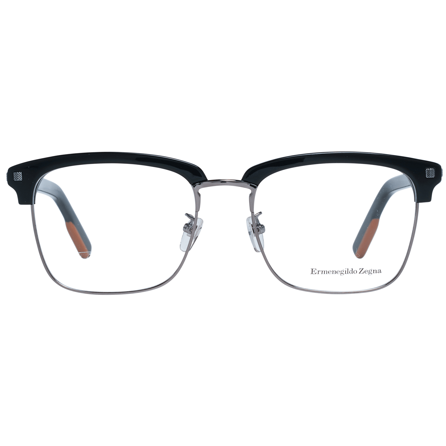 Ermenegildo Zegna Black Men Optical Frames - DEA STILOSA MILANO