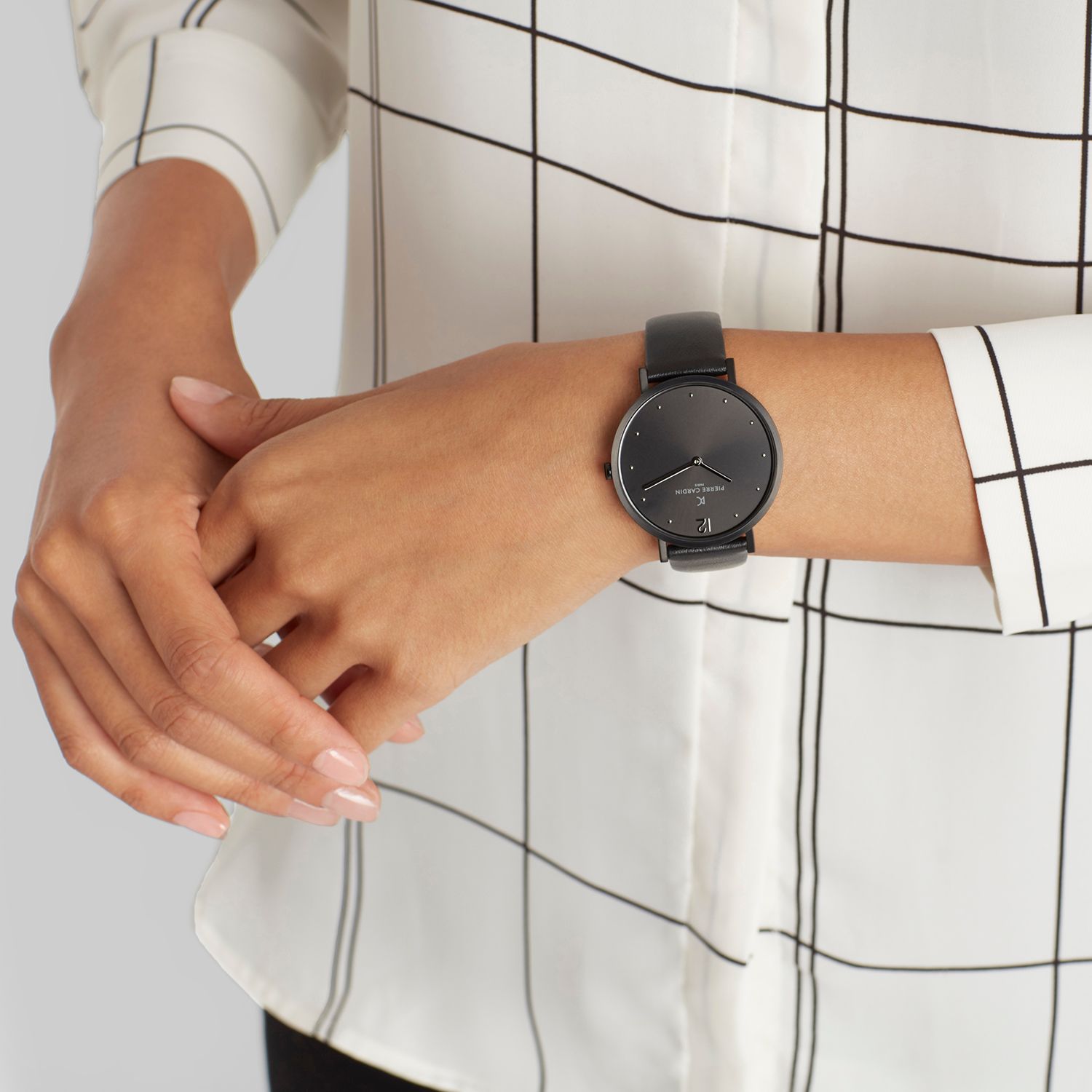 Pierre Cardin Black Women Watch - DEA STILOSA MILANO
