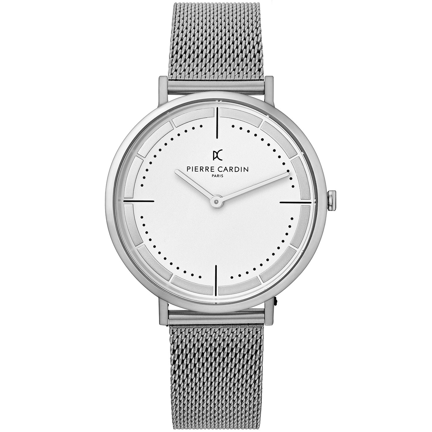 Pierre Cardin Silver Men Watch - DEA STILOSA MILANO