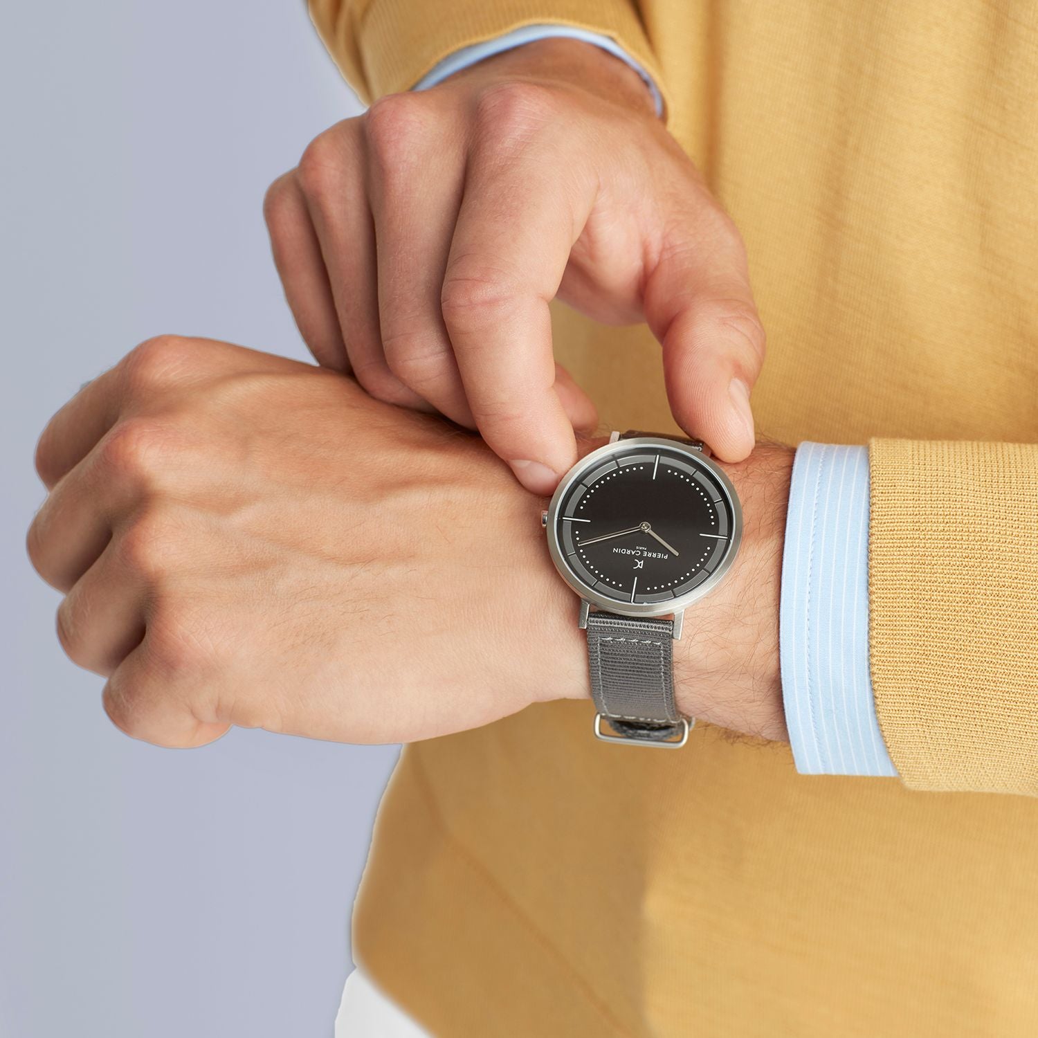 Pierre Cardin Silver Men Watch - DEA STILOSA MILANO