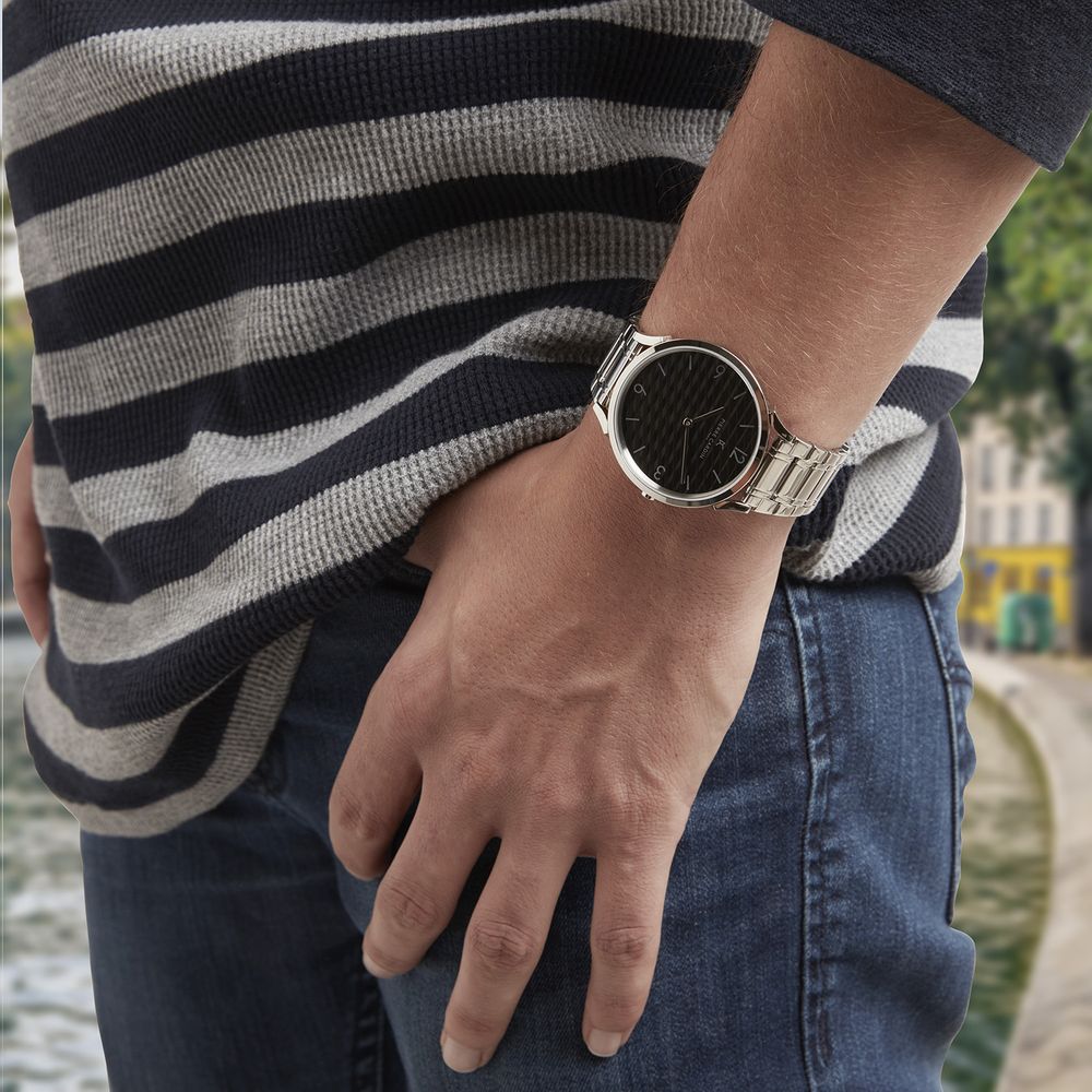 Pierre Cardin Silver Men Watch - DEA STILOSA MILANO