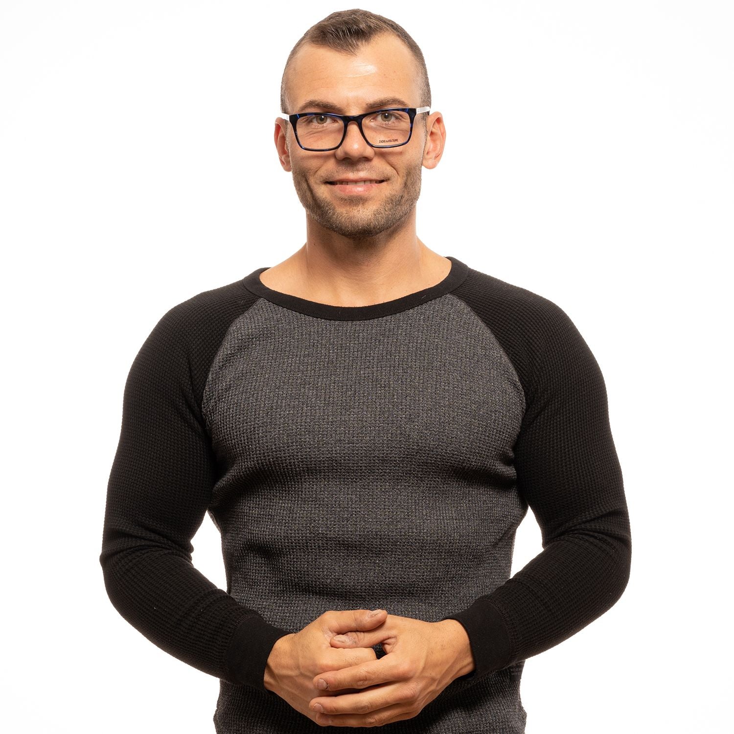 Zadig & Voltaire Blue Men Optical Frames - DEA STILOSA MILANO