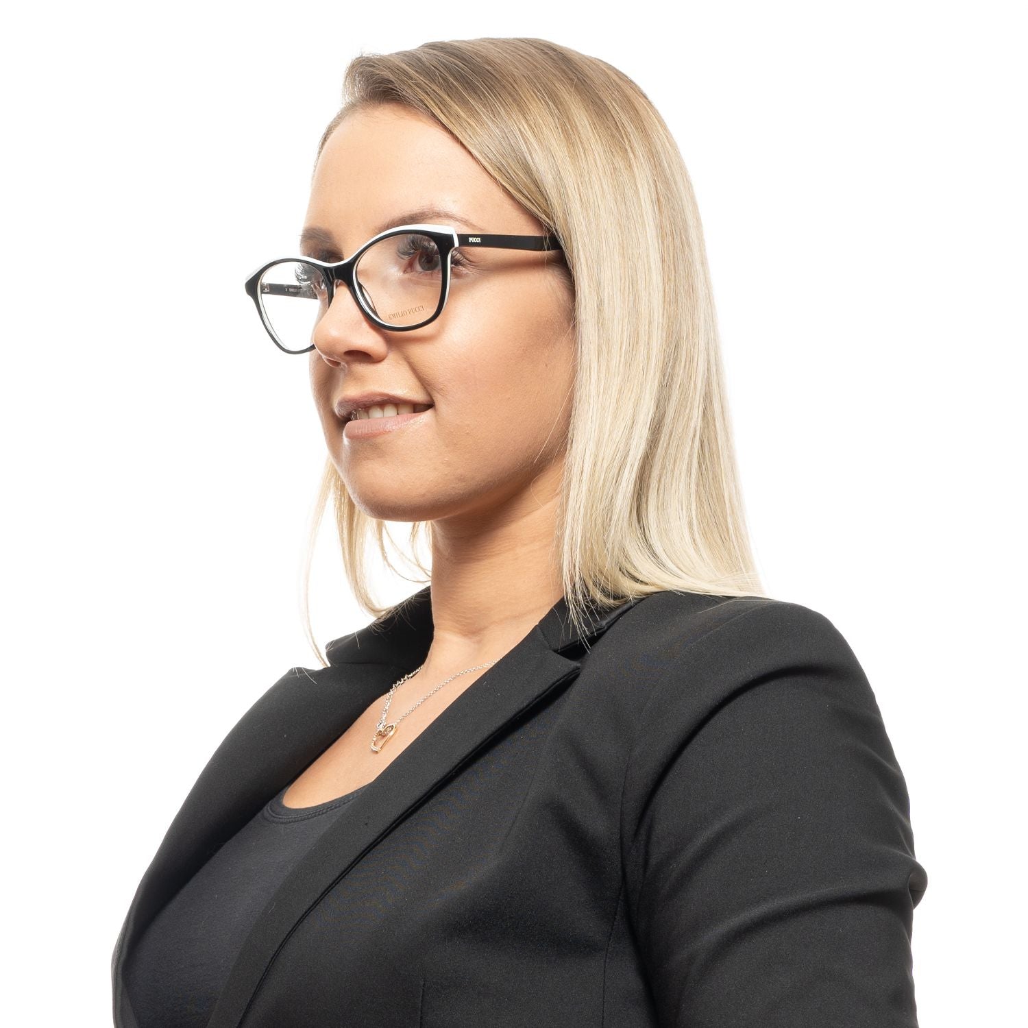 Emilio Pucci Black Women Optical Frames - DEA STILOSA MILANO