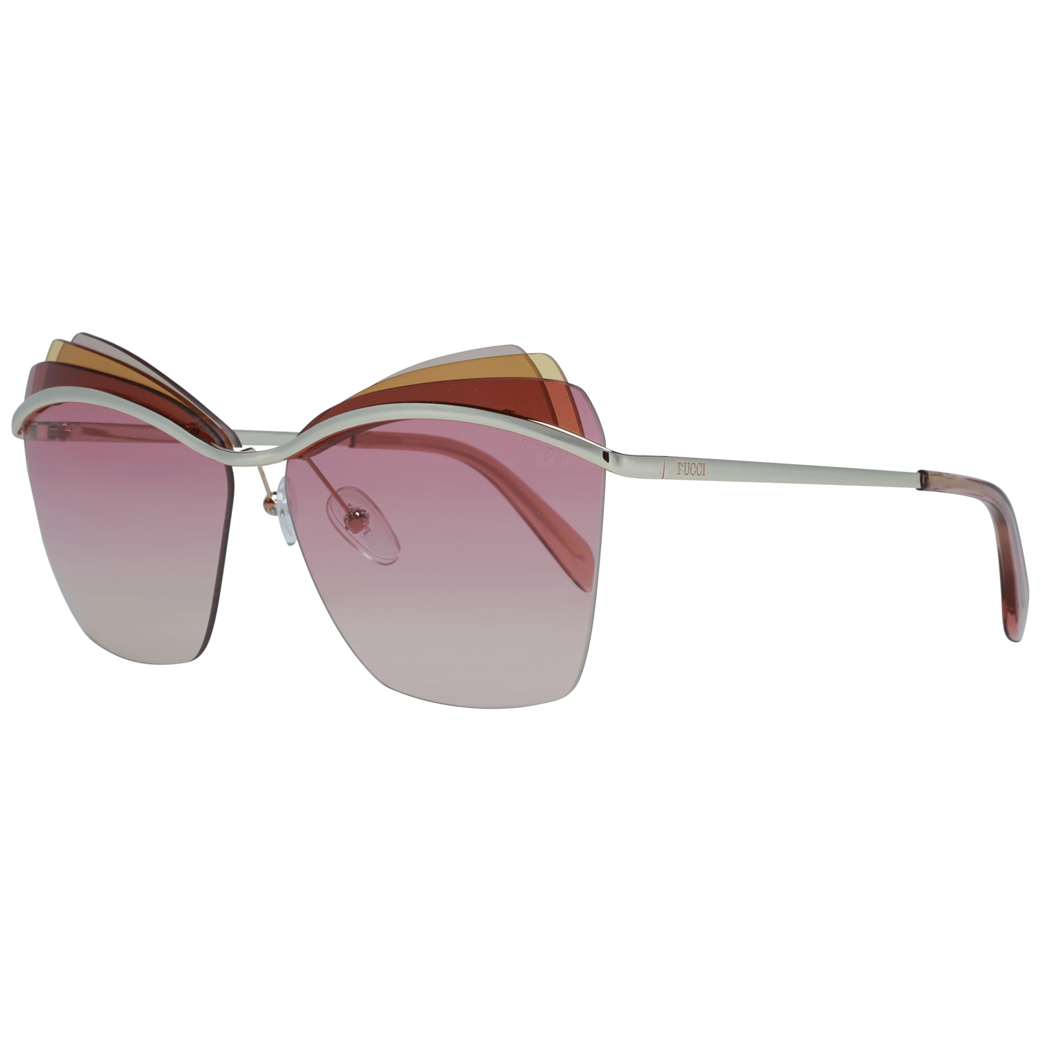 Emilio Pucci Gold Women Sunglasses - DEA STILOSA MILANO