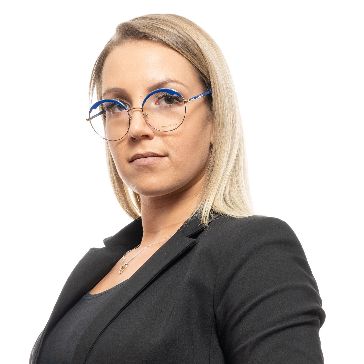 Emilio Pucci Blue Women Optical Frames - DEA STILOSA MILANO