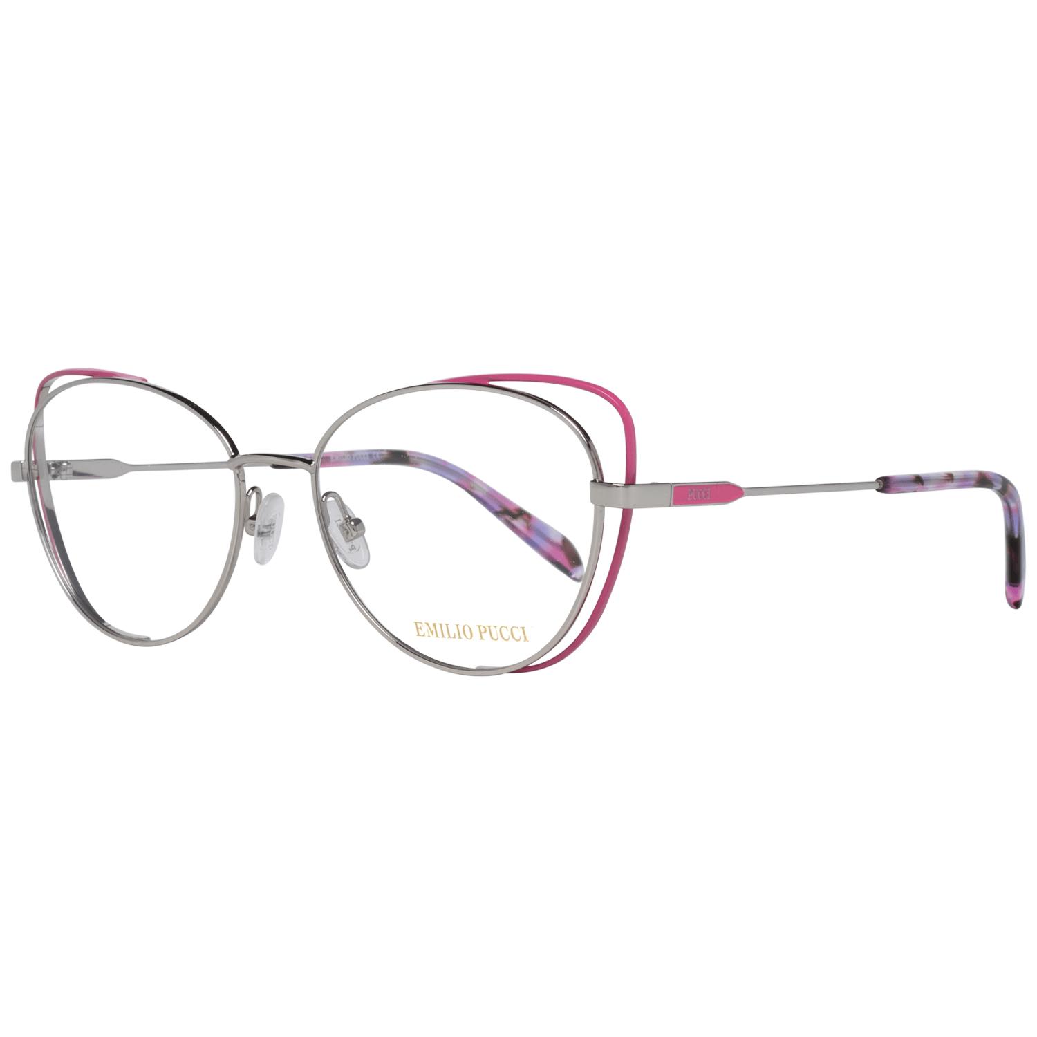 Emilio Pucci Silver Women Optical Frames - DEA STILOSA MILANO