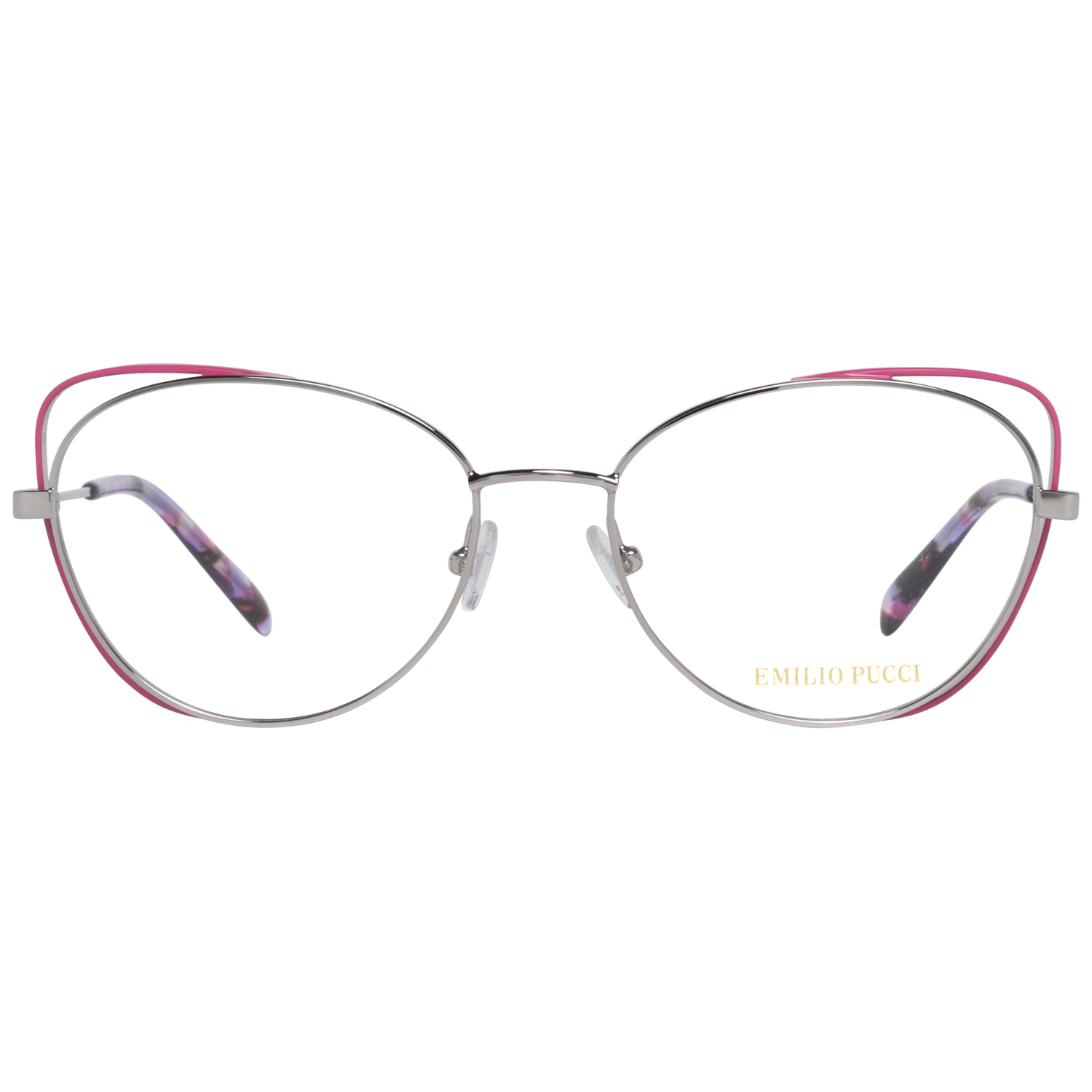 Emilio Pucci Silver Women Optical Frames - DEA STILOSA MILANO