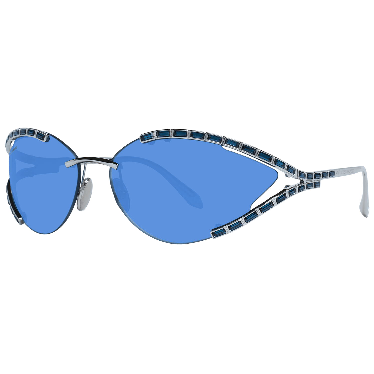 Atelier Swarovski Silver Women Sunglasses - DEA STILOSA MILANO