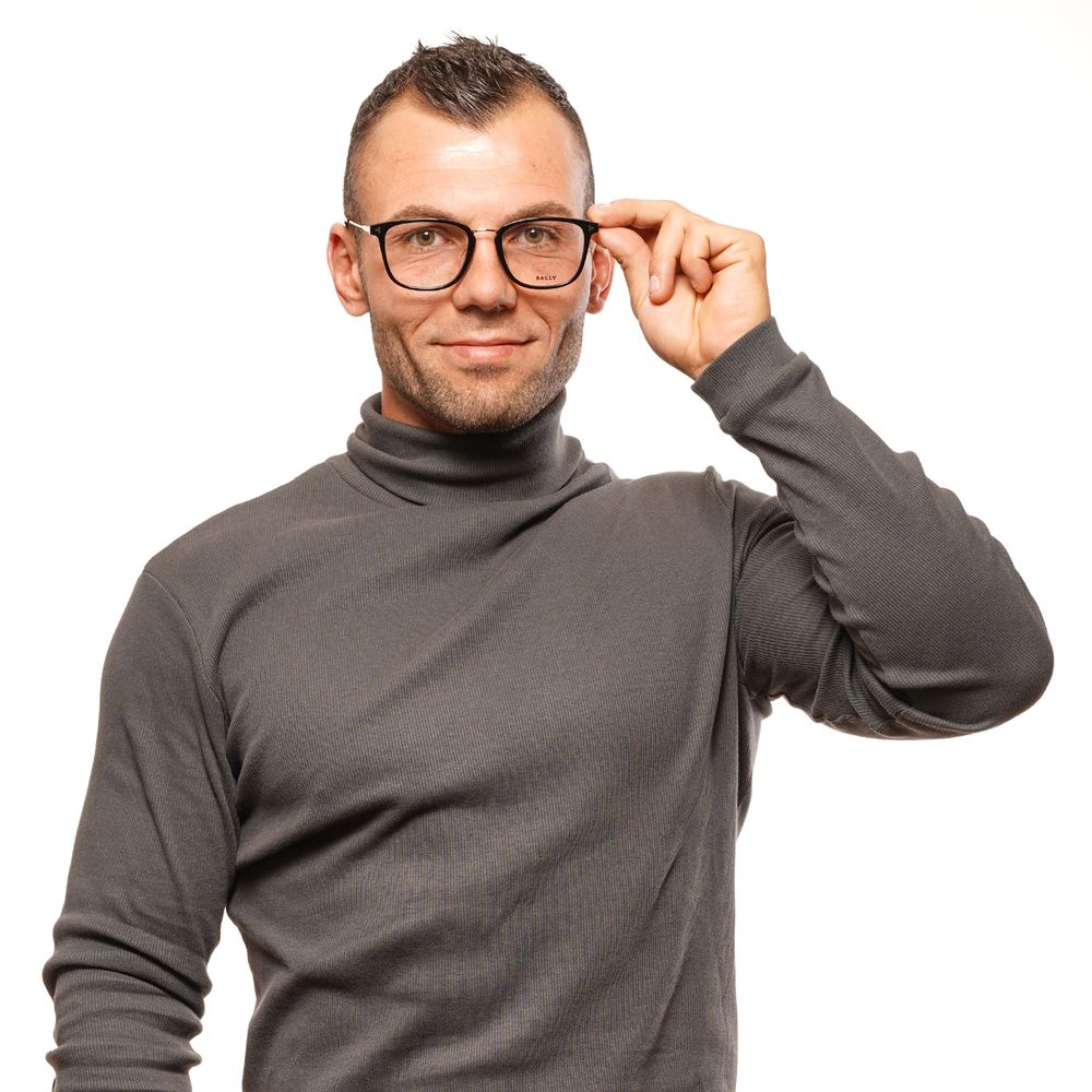 Bally Black Unisex Optical Frames - DEA STILOSA MILANO