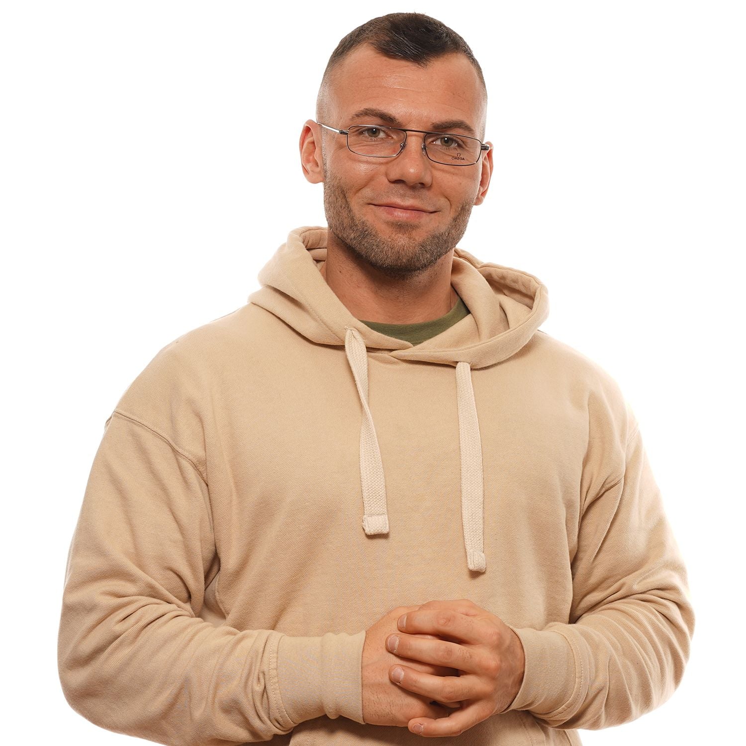 Omega Gray Men Optical Frames - DEA STILOSA MILANO