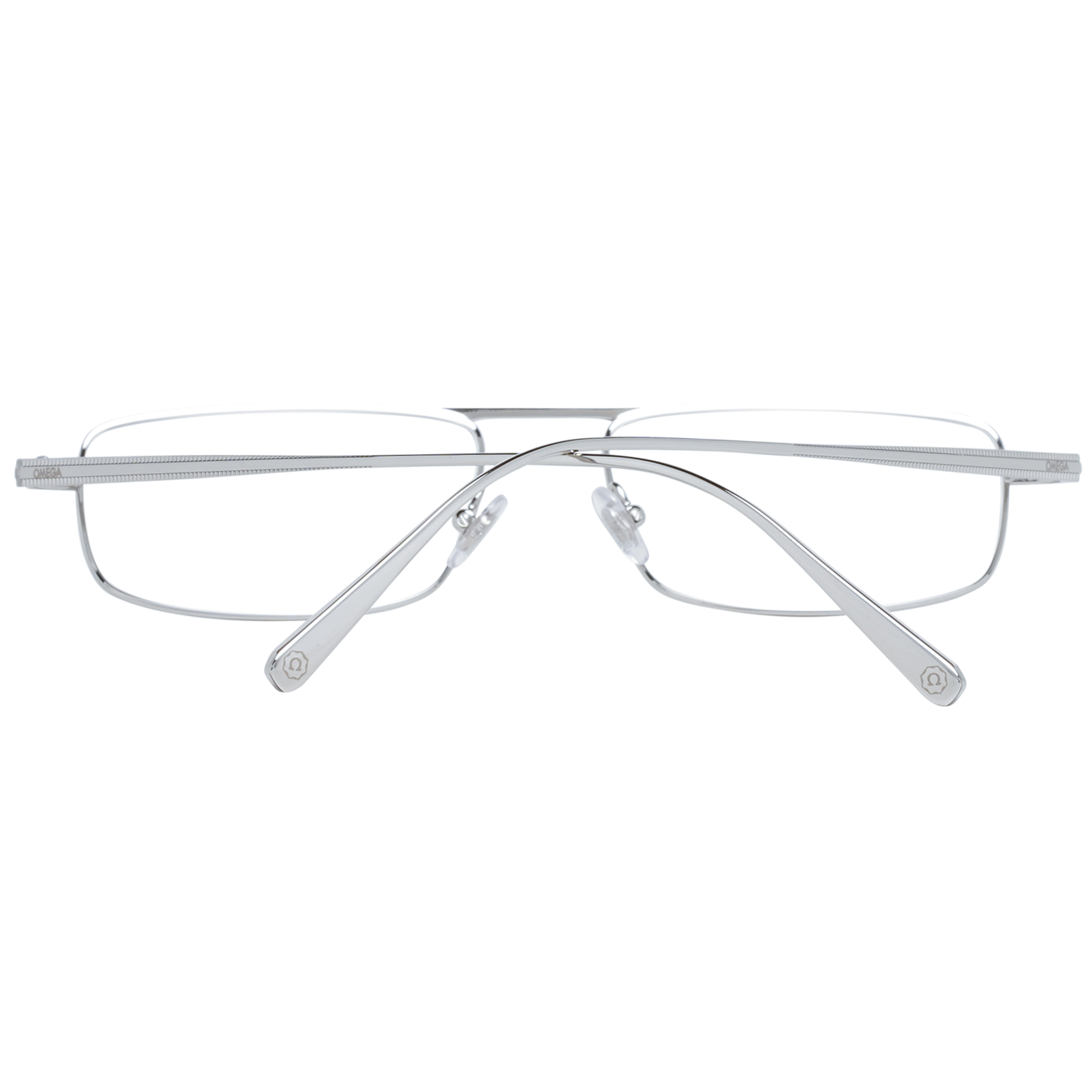 Omega Silver Men Optical Frames - DEA STILOSA MILANO