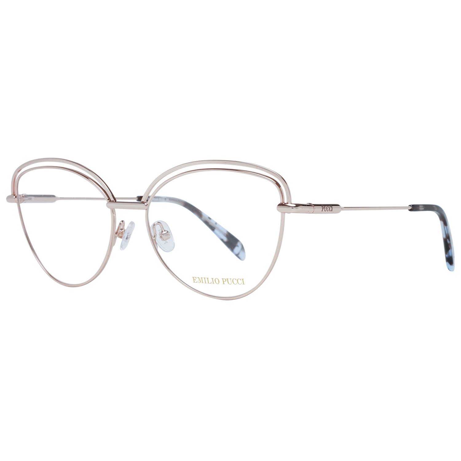 Emilio Pucci Rose Gold Women Optical Frames - DEA STILOSA MILANO