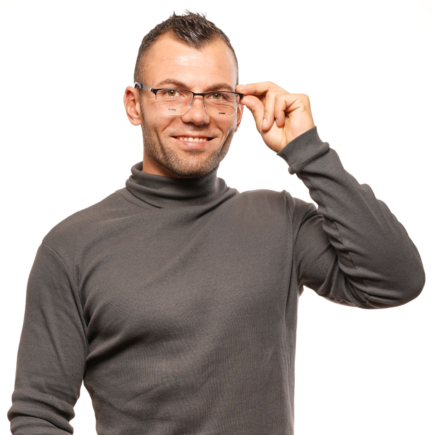 BMW Gray Men Optical Frames - DEA STILOSA MILANO