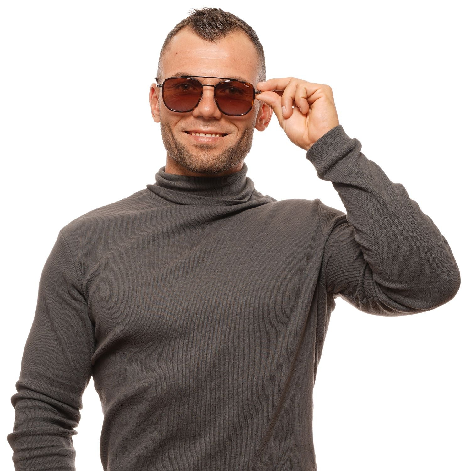 BMW Brown Men Sunglasses - DEA STILOSA MILANO