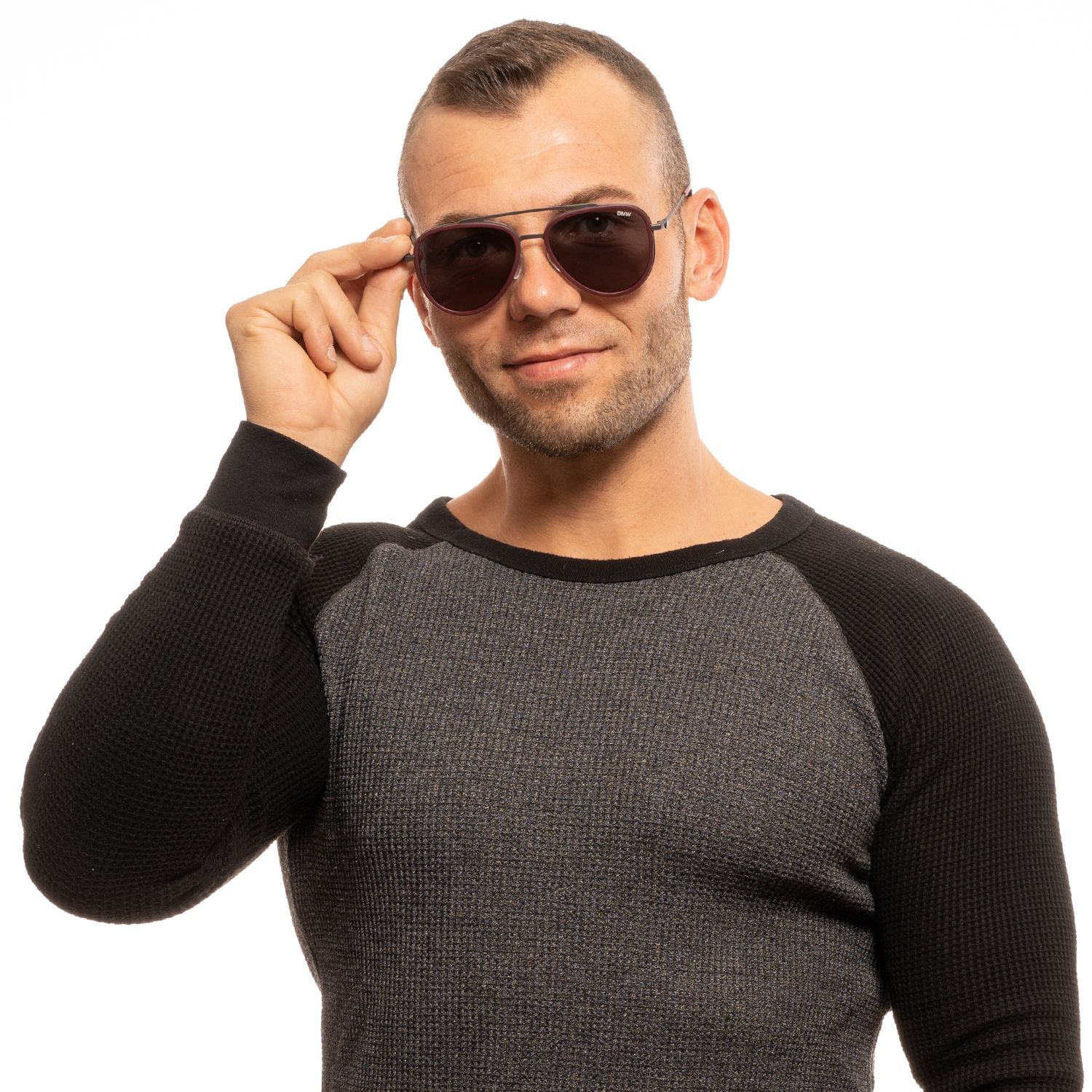 BMW Brown Men Sunglasses - DEA STILOSA MILANO