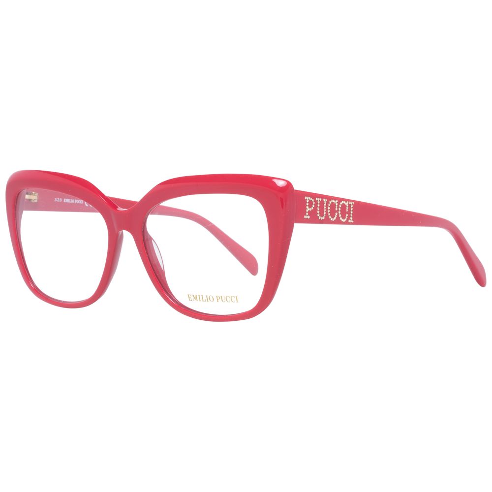 Emilio Pucci Red Women Optical Frames - DEA STILOSA MILANO