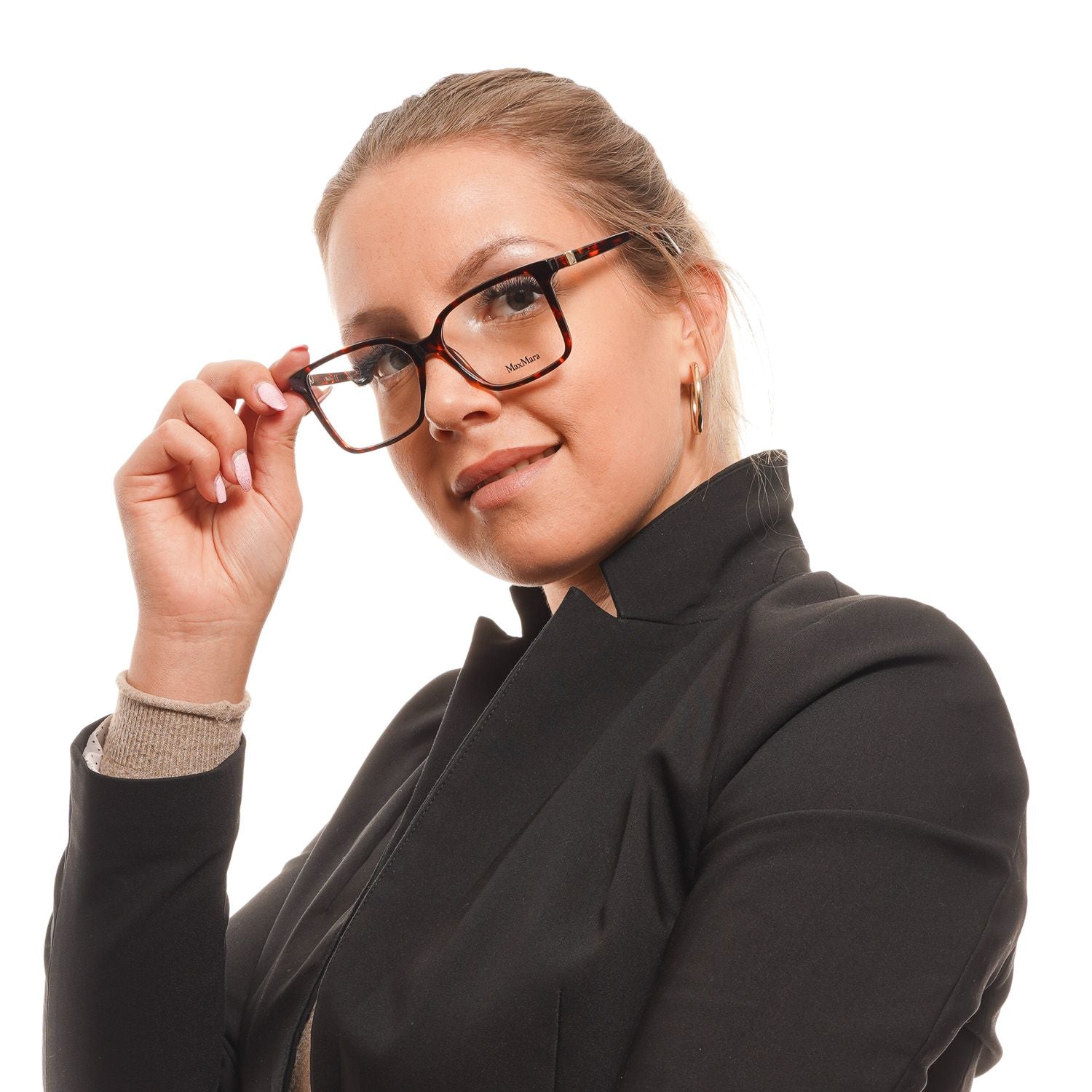 Max Mara Brown Women Optical Frames - DEA STILOSA MILANO
