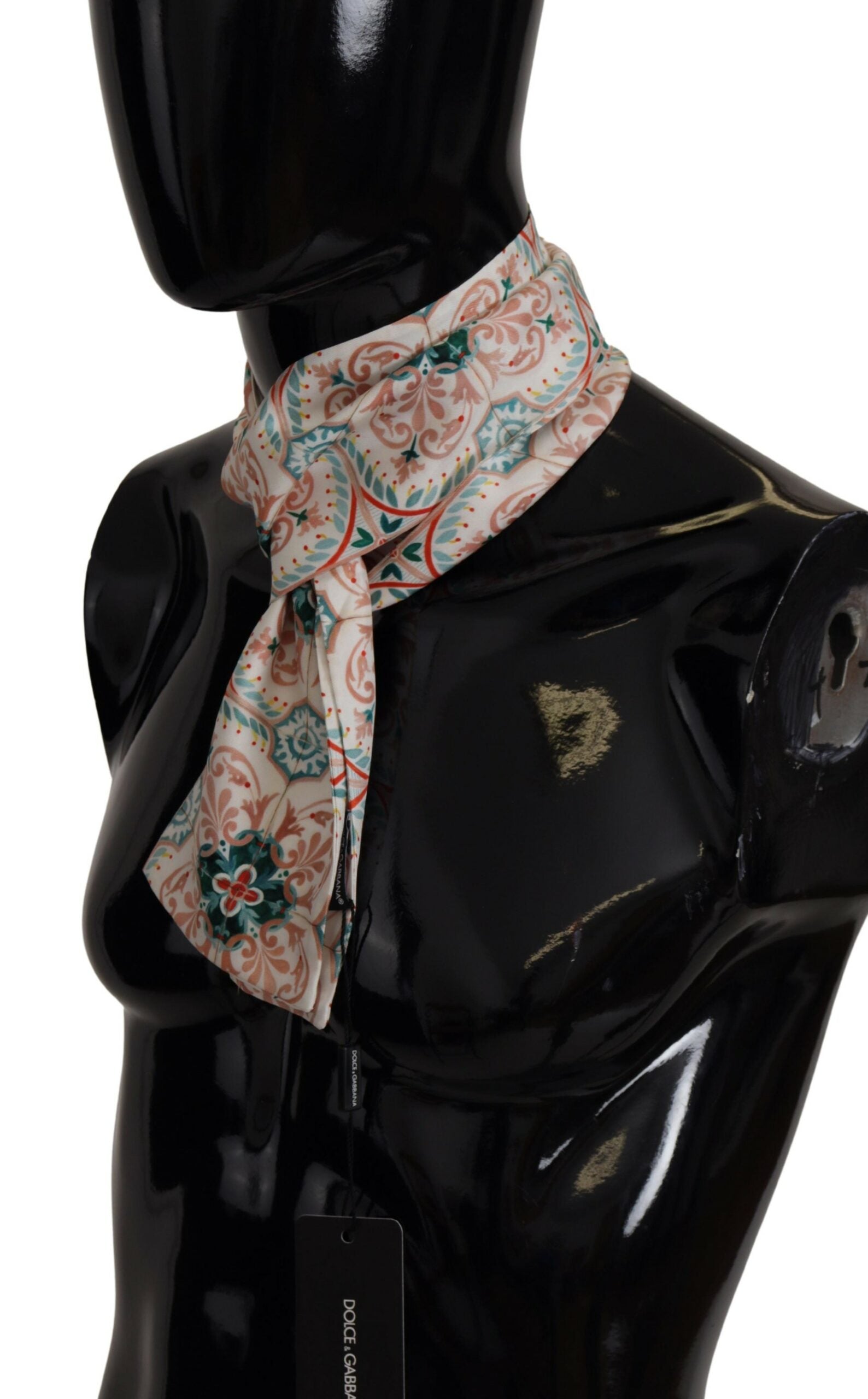 Dolce & Gabbana Multicolor Majolica Patterned Scarf Shawl Scarf - DEA STILOSA MILANO