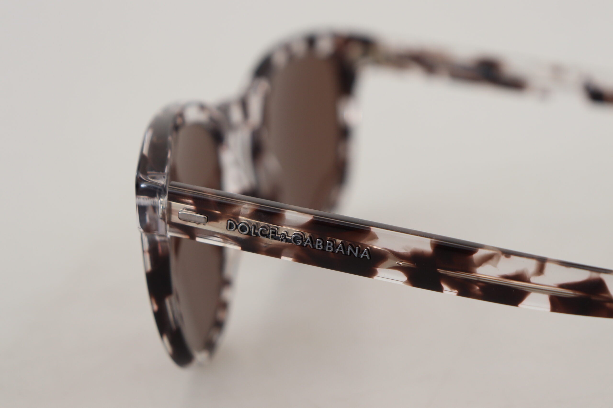 Dolce & Gabbana Brown DG4254 Havana Frame Round Lens Sunglasses - DEA STILOSA MILANO