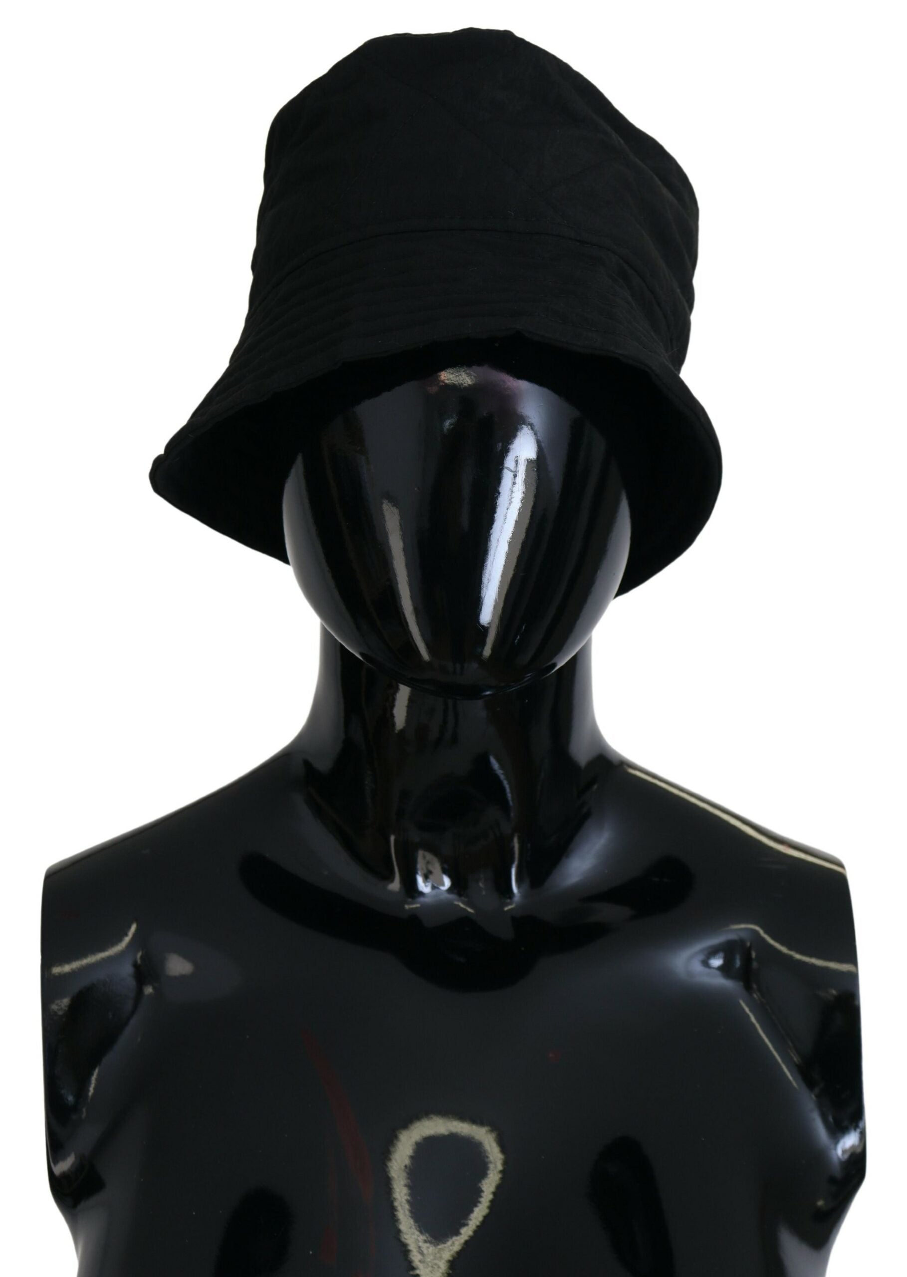 Dolce & Gabbana Black Nylon Women Bucket Cap Hat - DEA STILOSA MILANO