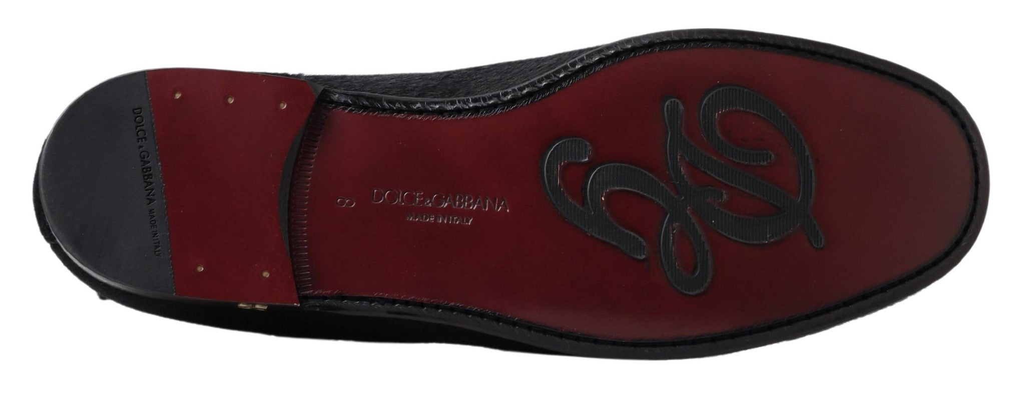 Dolce & Gabbana Black Leather Chelsea Men Ankle Boots Shoes - DEA STILOSA MILANO