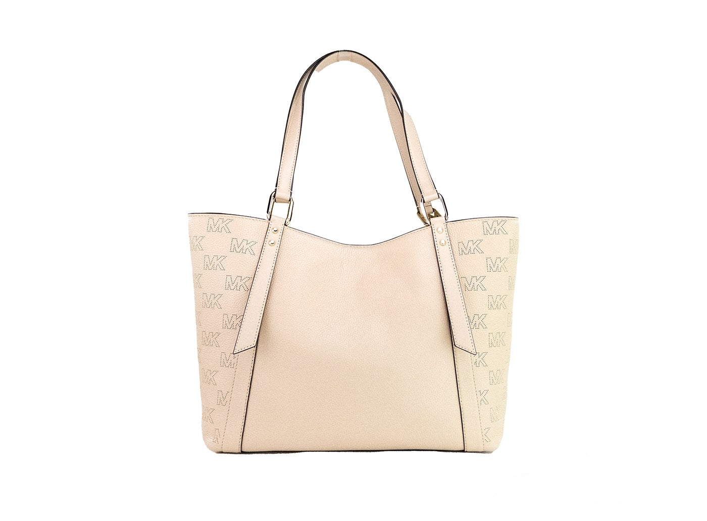 Michael Kors Arlo Large Buff Pebbled Leather Shoulder Tomb Grab Tote Purse Bag - DEA STILOSA MILANO