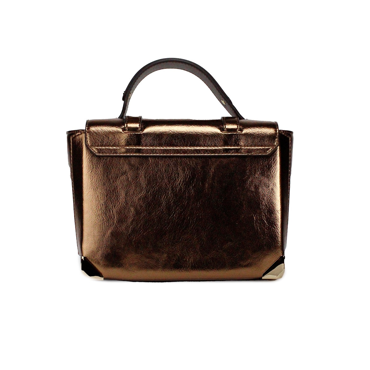 Michael Kors Manhattan Medium Mocha Leather Top Handle Satchel Bag - DEA STILOSA MILANO