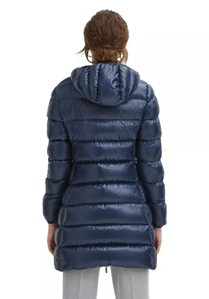 Centogrammi Blue Nylon Jackets & Coat - DEA STILOSA MILANO