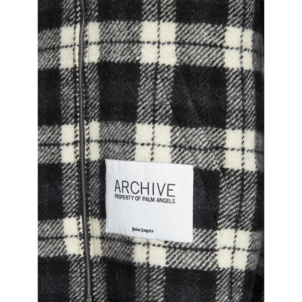 Palm Angels Black Cashmere Jacket - DEA STILOSA MILANO