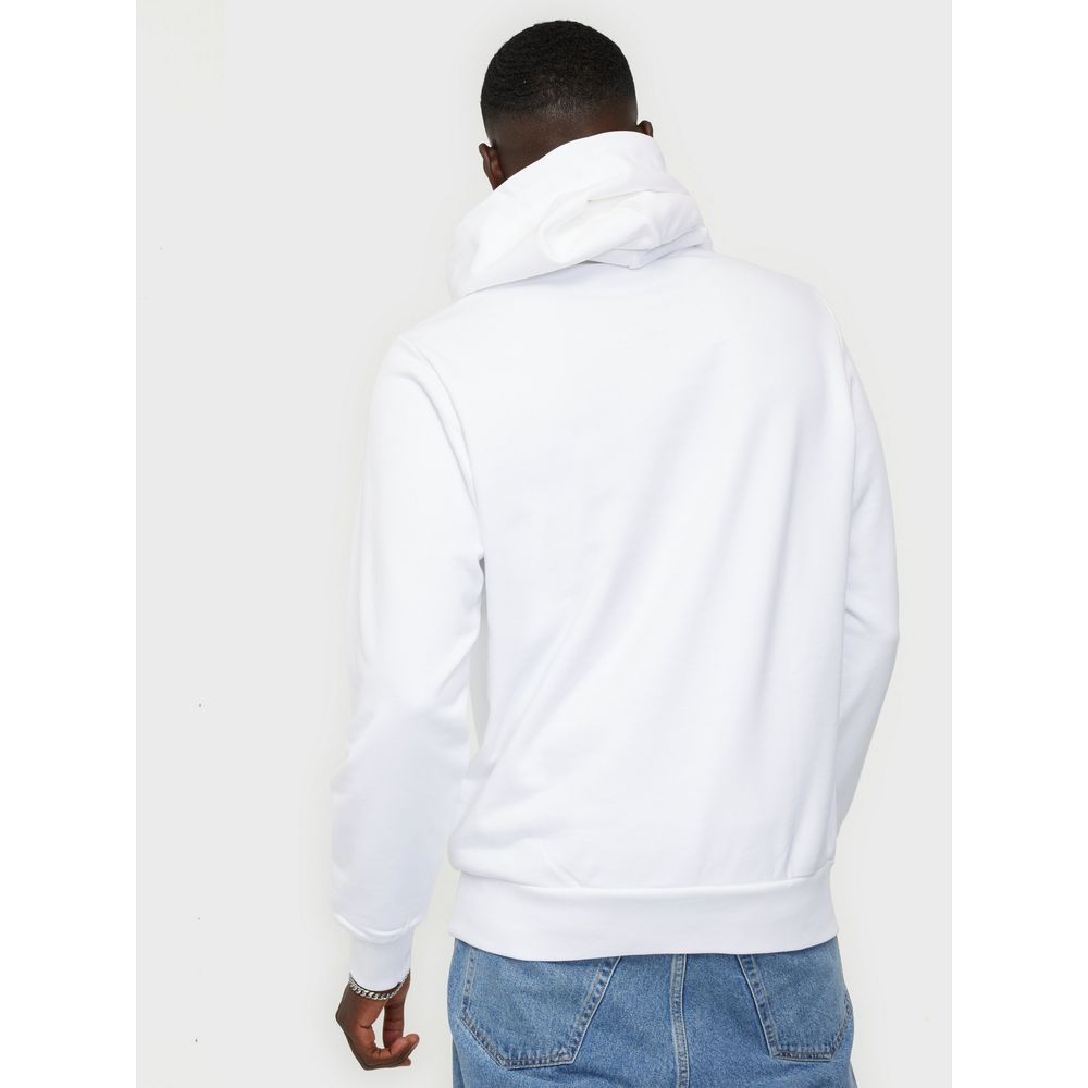 Diesel White Cotton Sweater - DEA STILOSA MILANO