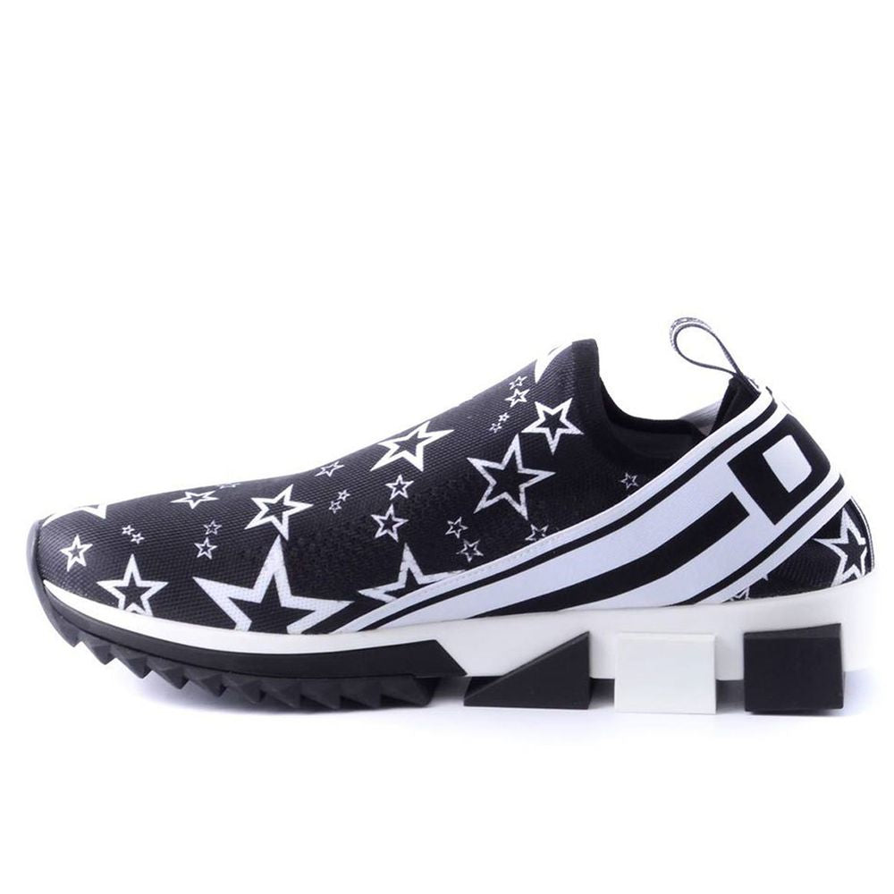 Dolce & Gabbana Black Polyester Sneaker - DEA STILOSA MILANO