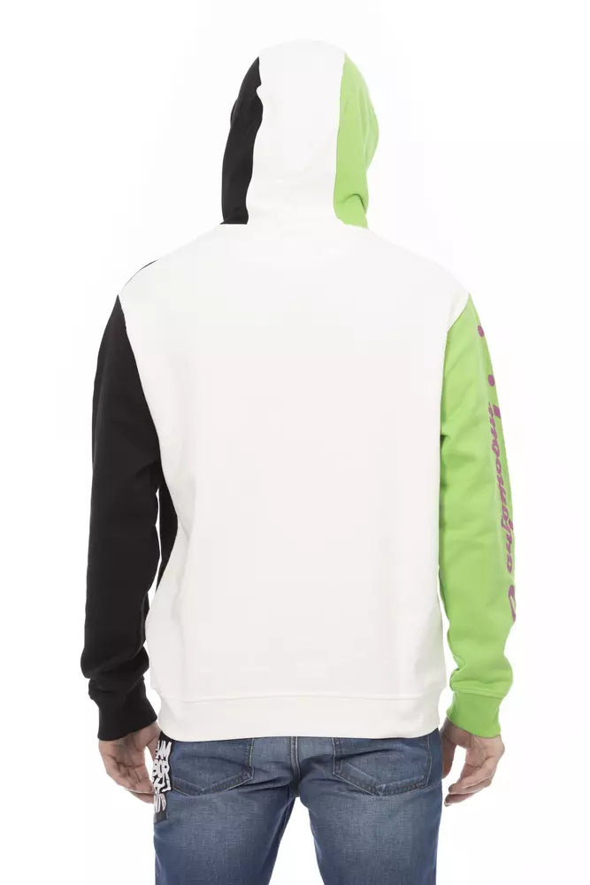Automobili Lamborghini White Cotton Sweater - DEA STILOSA MILANO