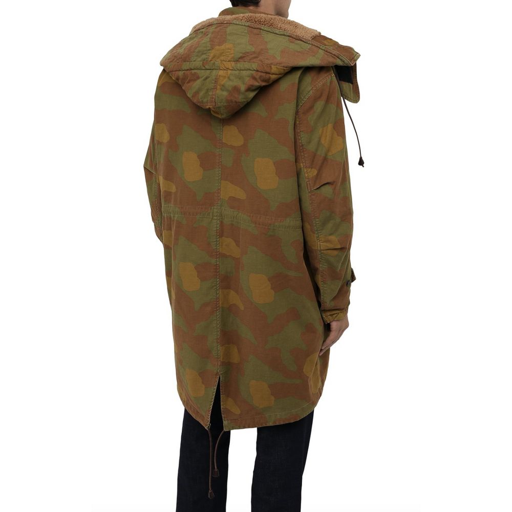 Dsquared² Brown Cotton Jacket - DEA STILOSA MILANO