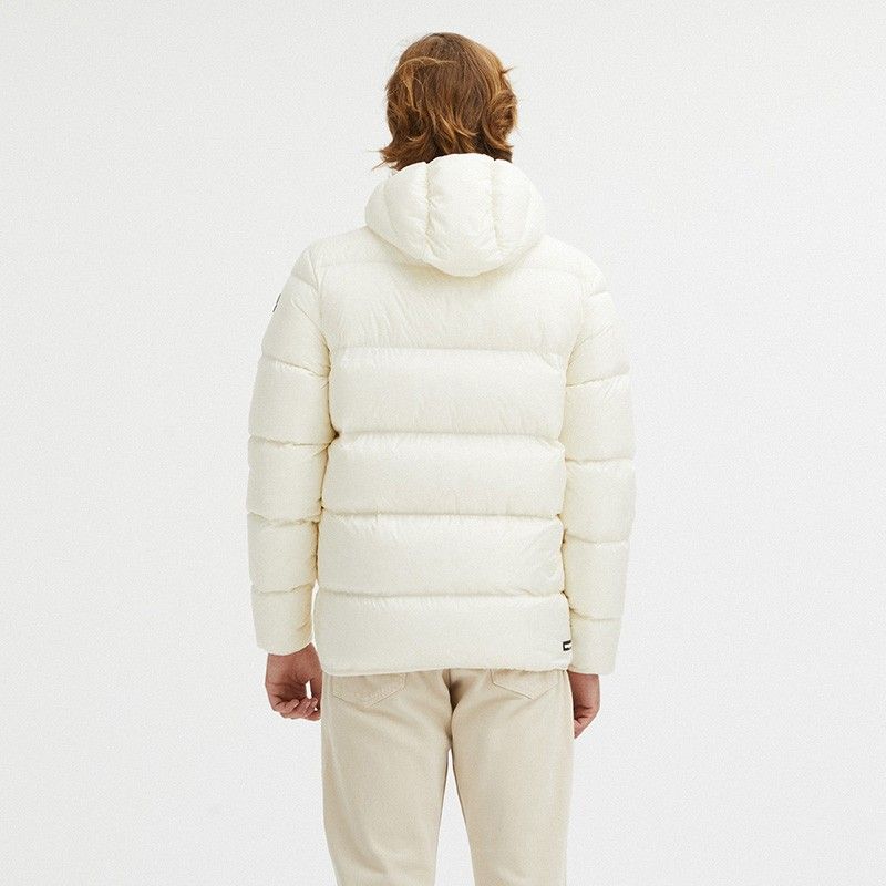 Centogrammi White Nylon Jacket - DEA STILOSA MILANO