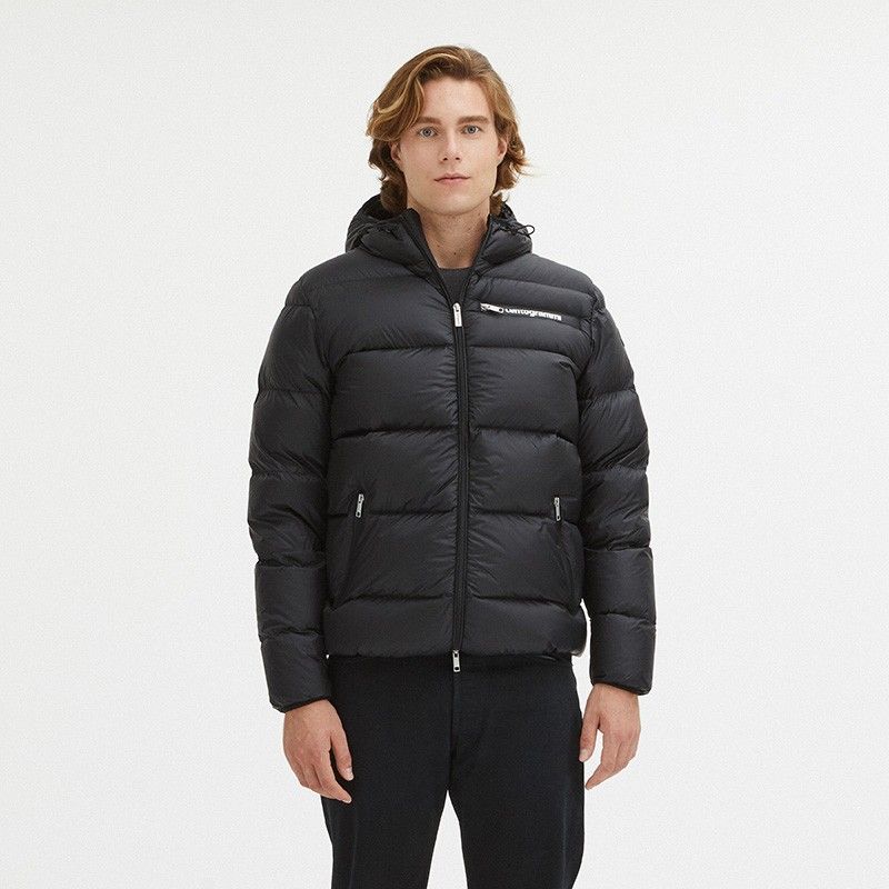 Centogrammi Black Nylon Jacket - DEA STILOSA MILANO