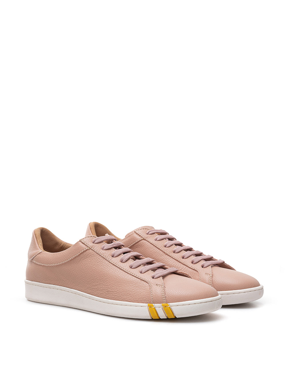 Bally Pink Leather Sneakers - DEA STILOSA MILANO
